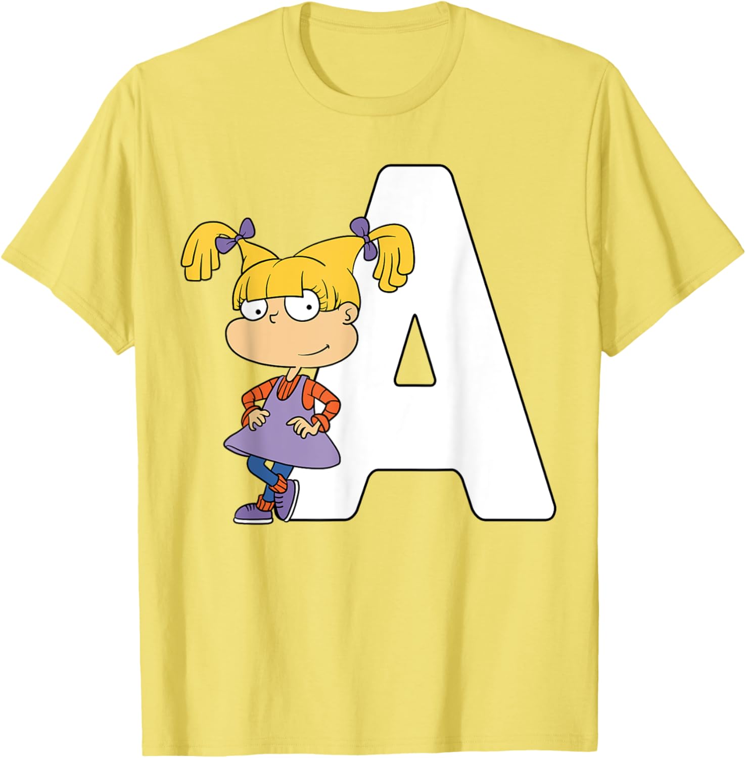 Mademark x Rugrats Angelica Pickles The Girl with an A T-Shirt for Fans - 1