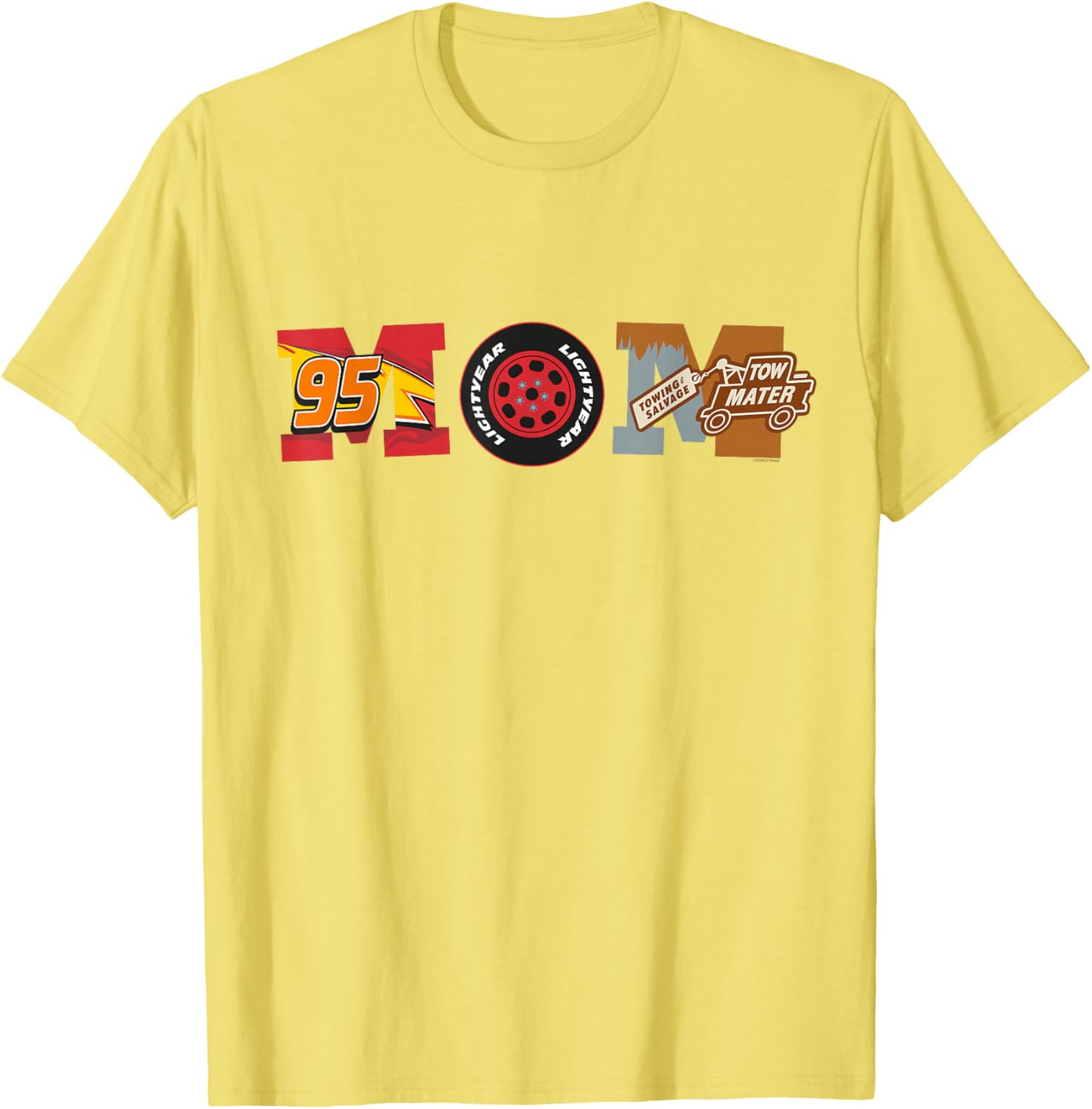 Disney Pixar Cars Mom T-Shirt Perfect for Mother's Day Birthday Gifts - 13