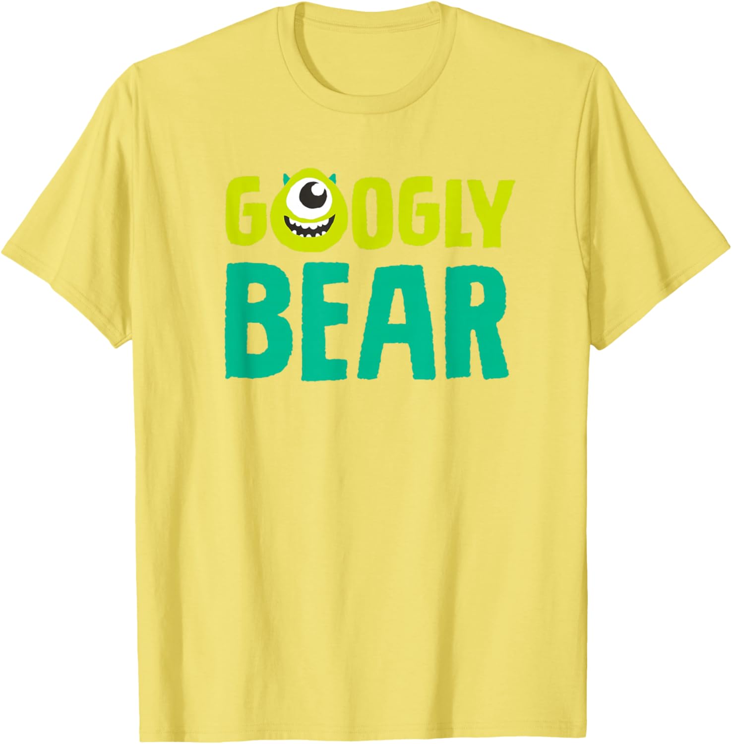 Monsters Inc Mike Wazowski Googly Bear T-Shirt for Kids and Adults - 16