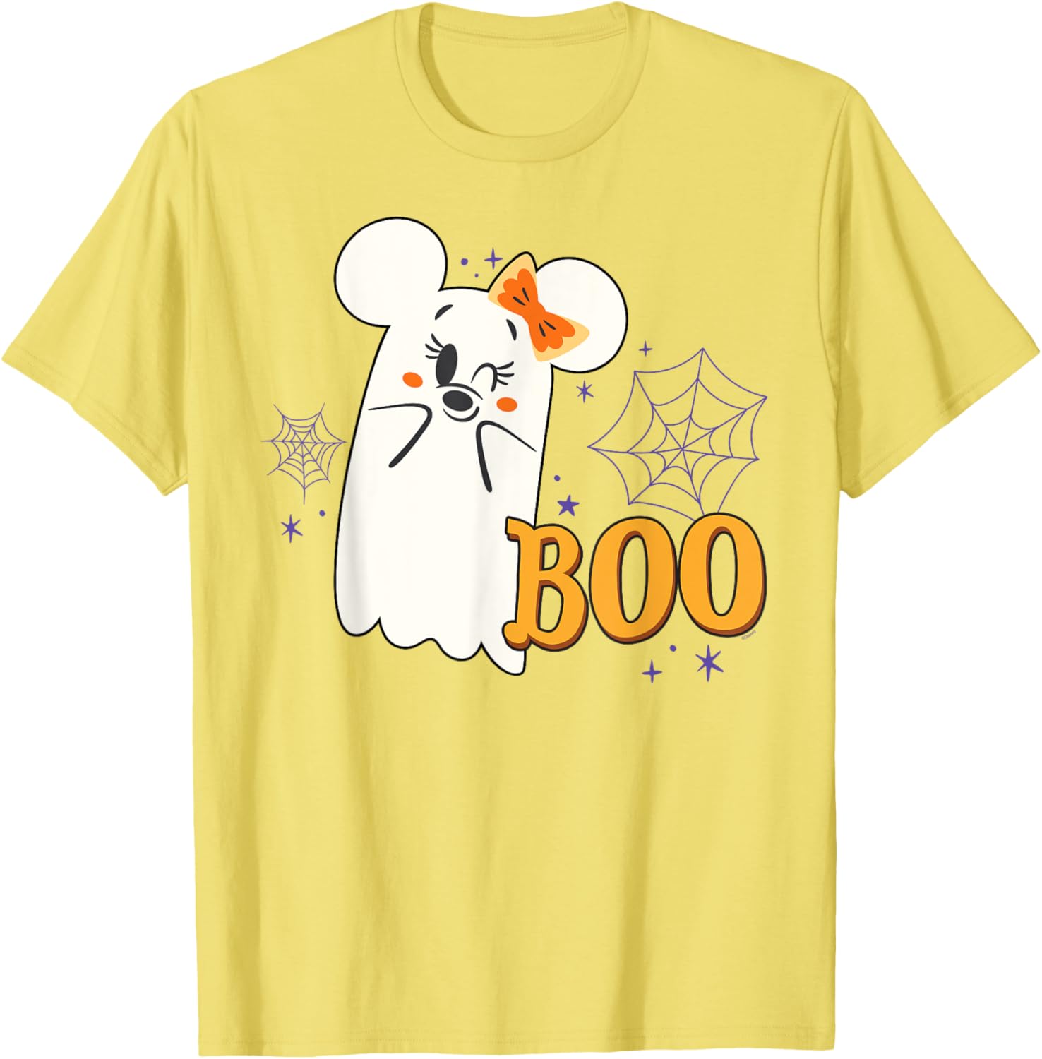 Adorable Disney Minnie Mouse Ghost Halloween T-Shirt for Kids - 12
