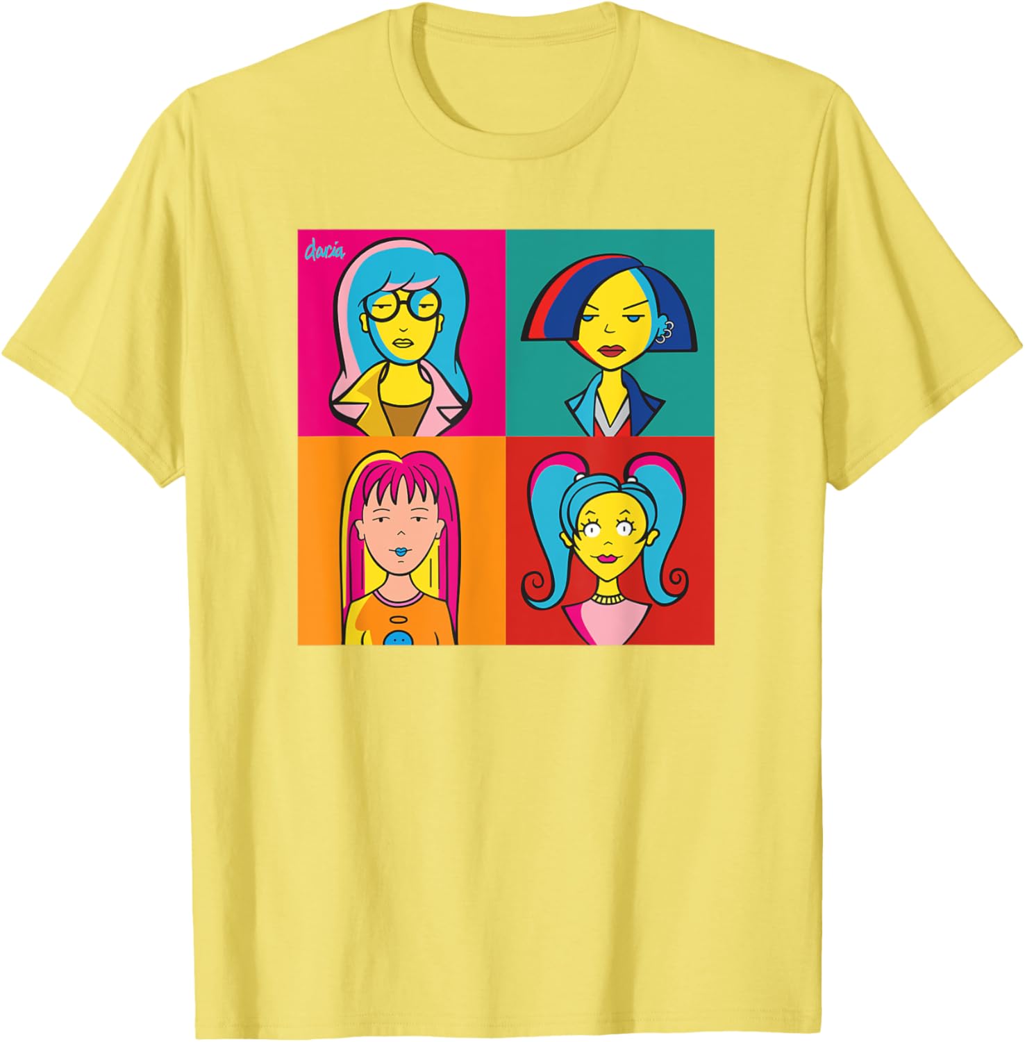 Mademark x Daria Ladies Pop Art T-Shirt - Fun Fashion for Every Occasion - 7