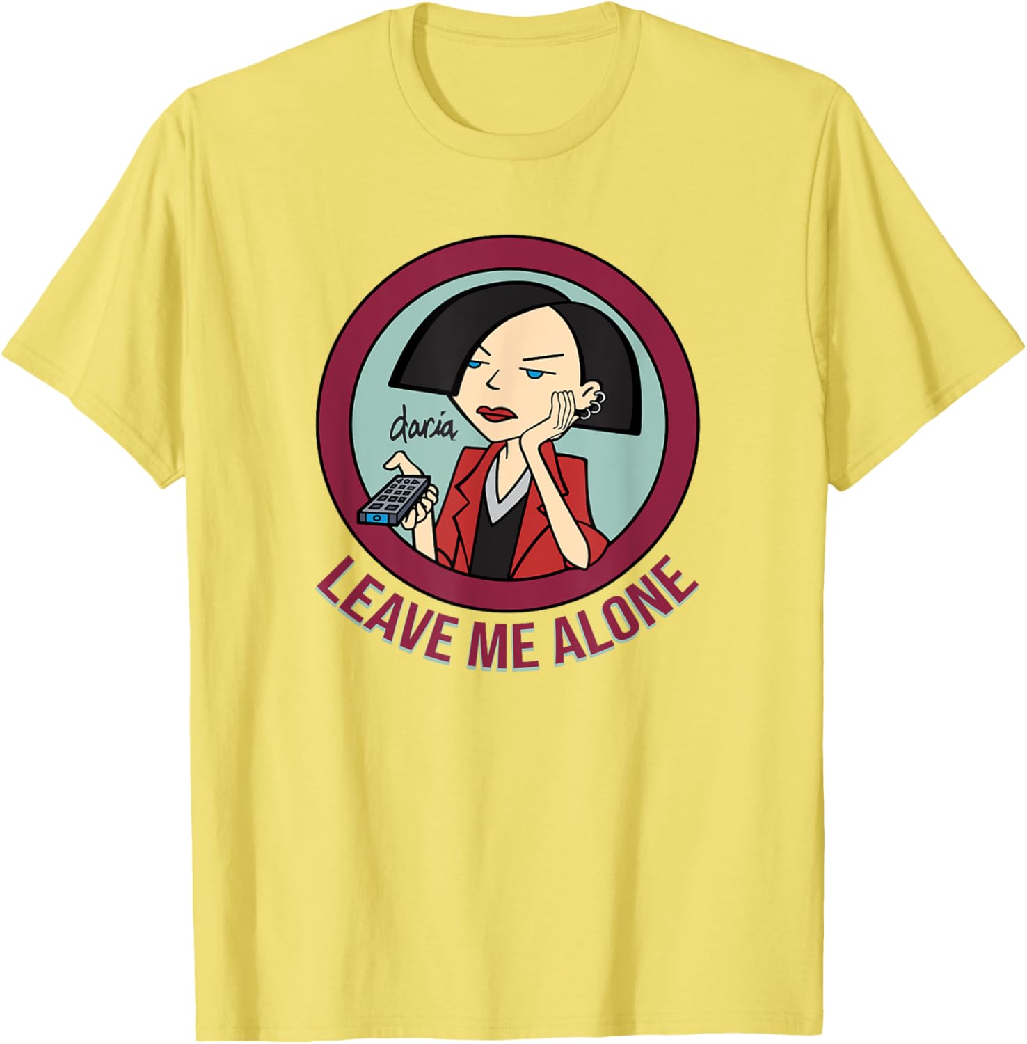 Mademark x Daria Leave Me Alone T-Shirt for Casual Cool Style - 3