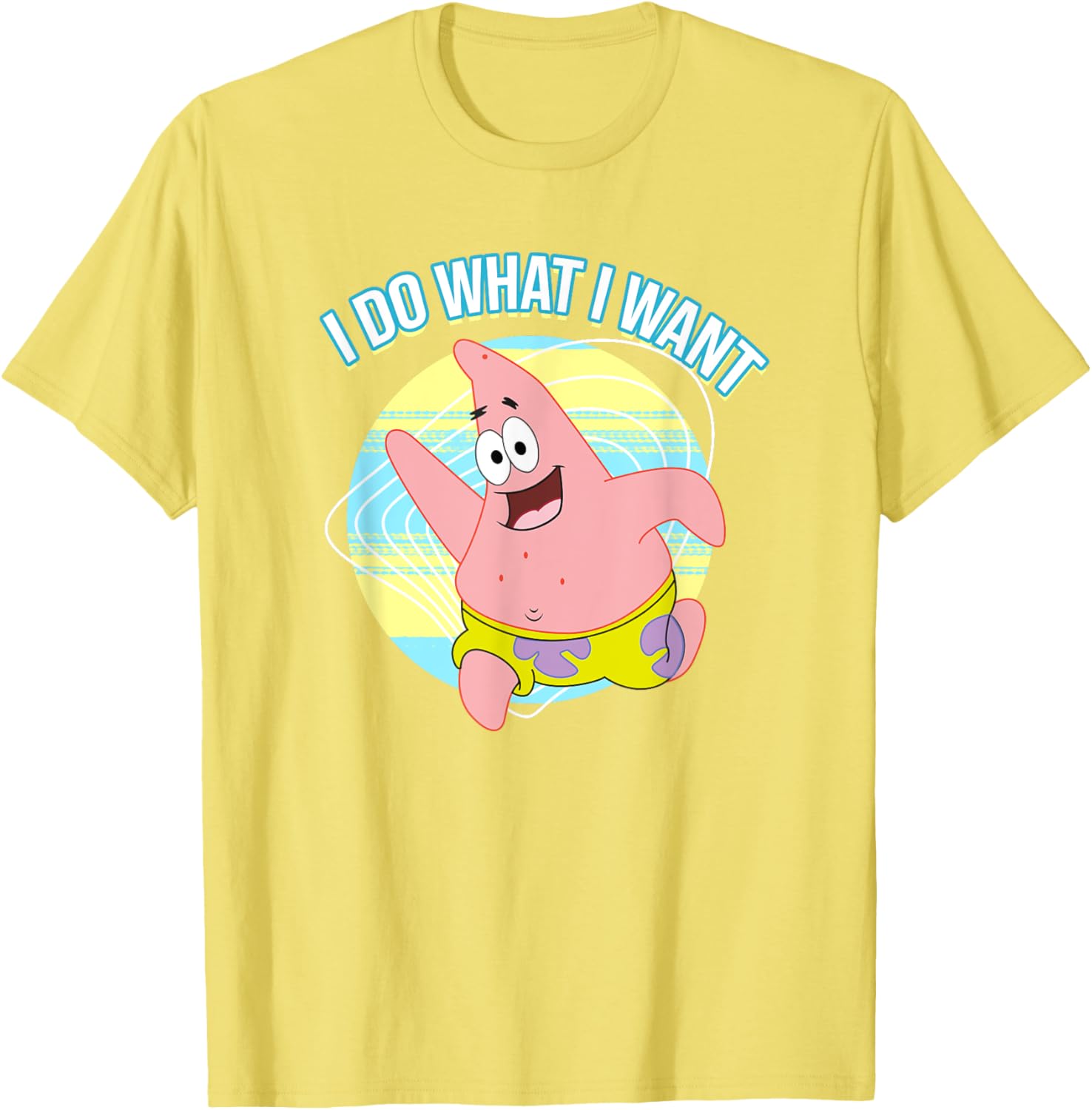 Mademark Patrick Star I Do What I Want T-Shirt for Fun Fashion Lovers - 10