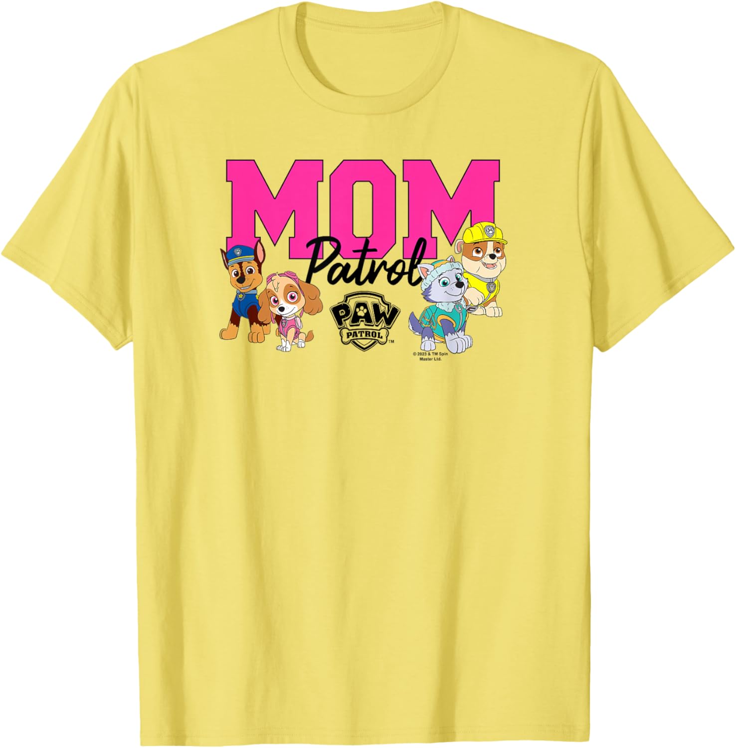 Paw Patrol Mom Patrol T-Shirt for Dog Lovers - Fun and Stylish Apparel - 5
