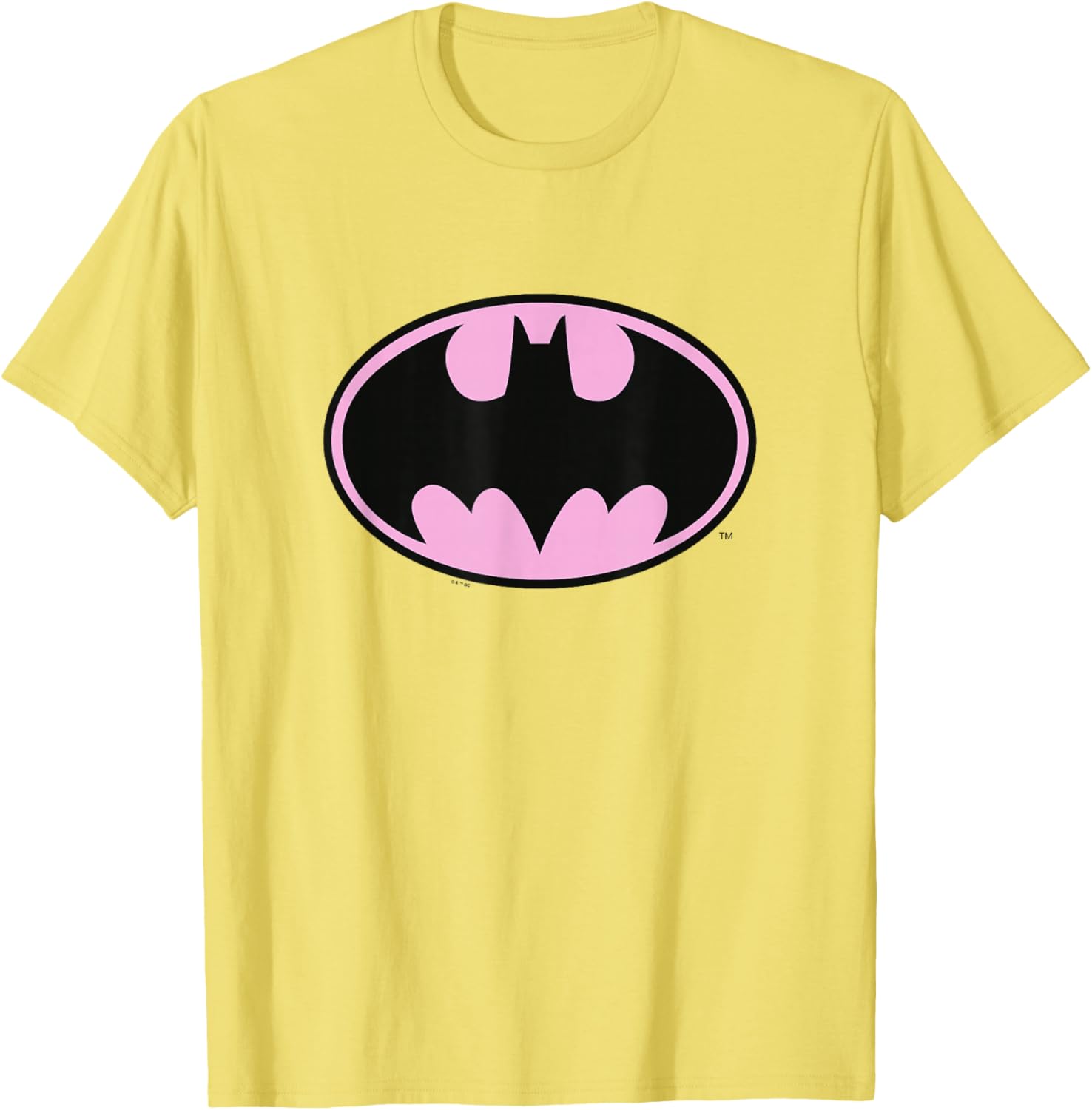 Batman Bat-Symbol T-Shirt with Pink Background - Stylish Graphic Tee - 11
