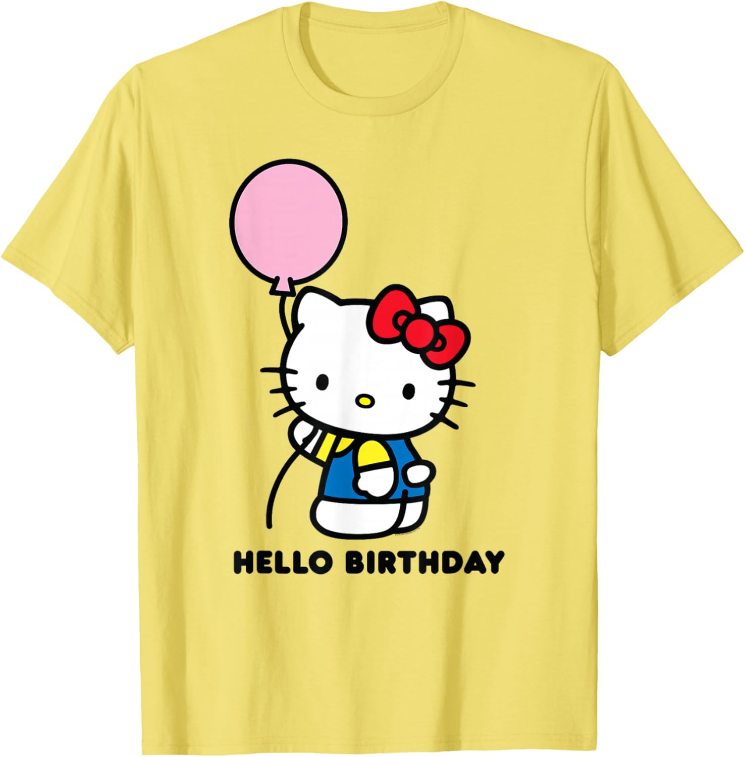 Adorable Hello Kitty Birthday T-Shirt Perfect for Celebrating Special Moments - 14