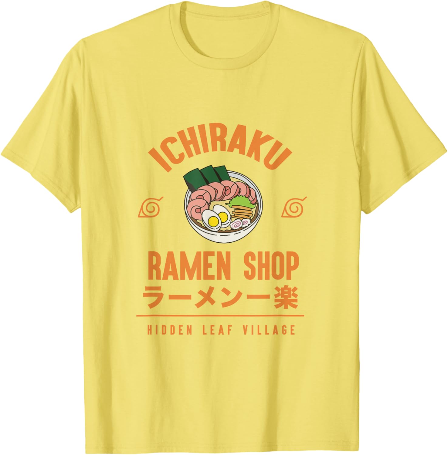 Naruto Shippuden Ramen Shop T-Shirt for Anime Fans and Food Lovers - 1