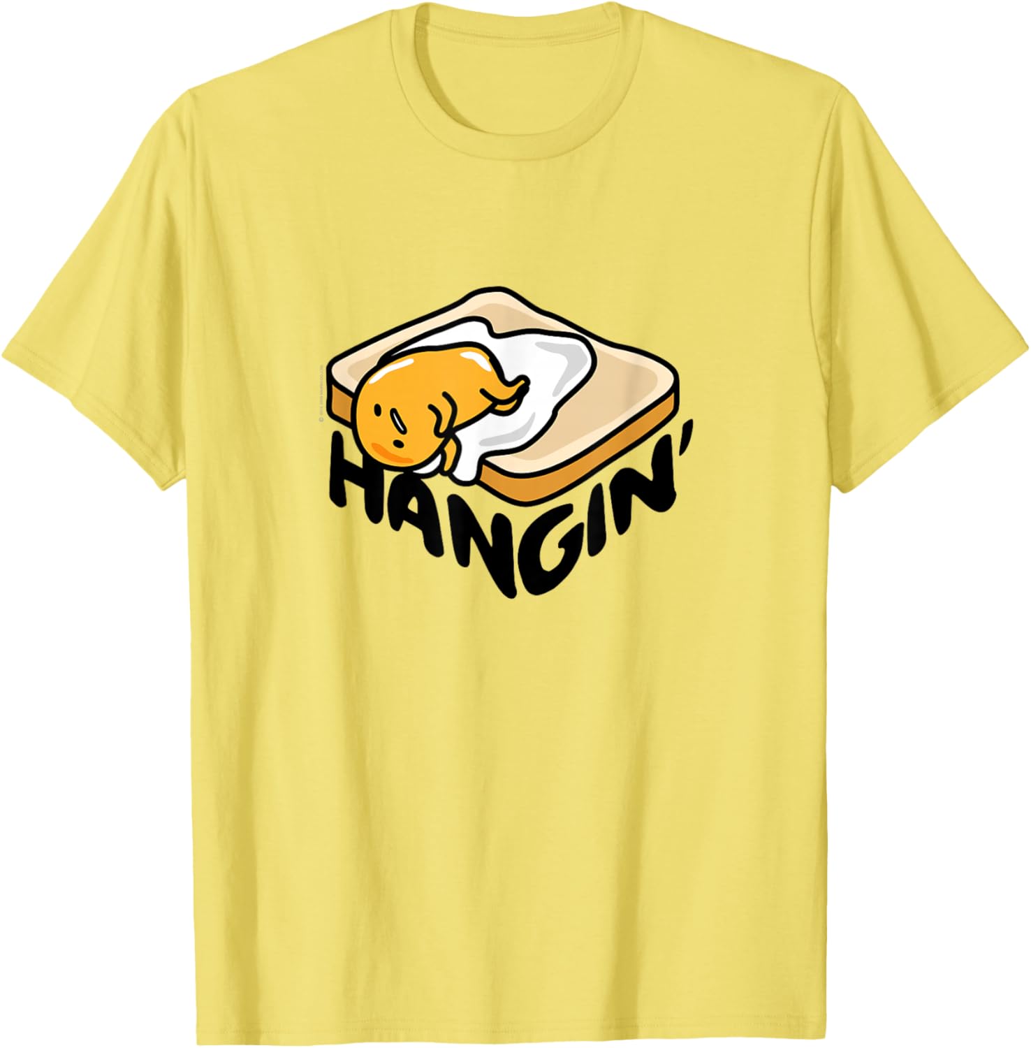 Gudetama Lazy Egg Hanging T-Shirt Cute Japanese Apparel for Fans - 6