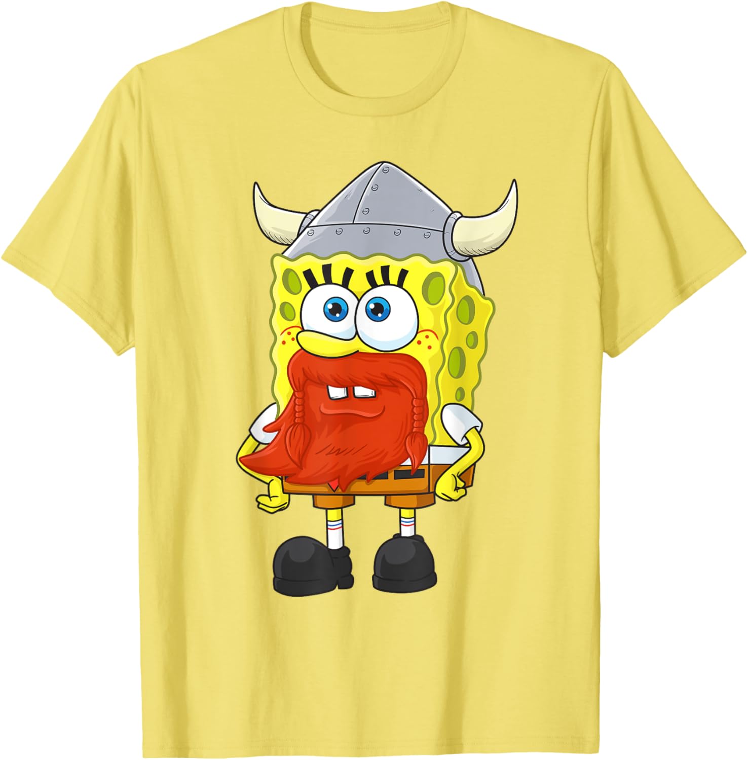 Mademark SpongeBob Happy Leif Erikson Day T-Shirt for Fun Celebrations - 4