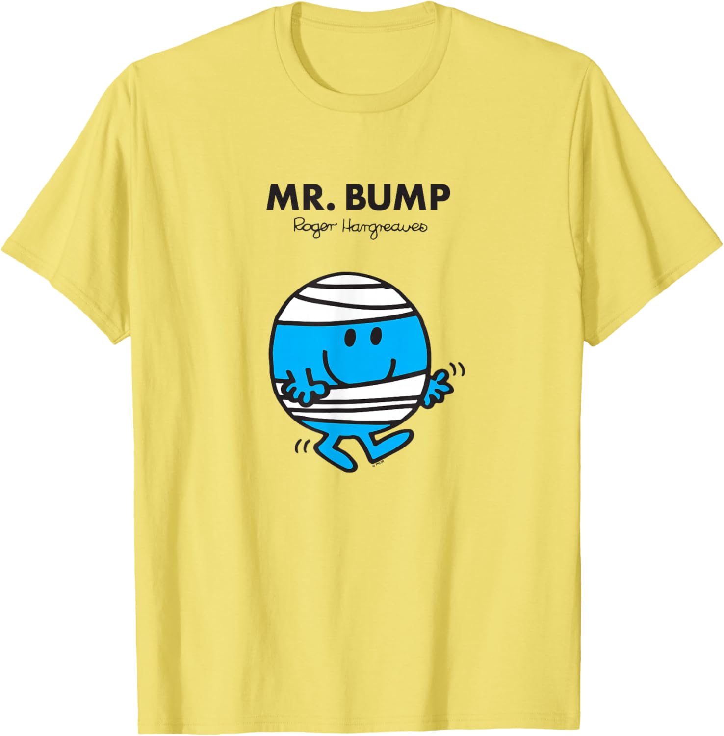 Mr. Men Mr. Bump T-Shirt for Kids - Fun and Colorful Cotton Tee - 6