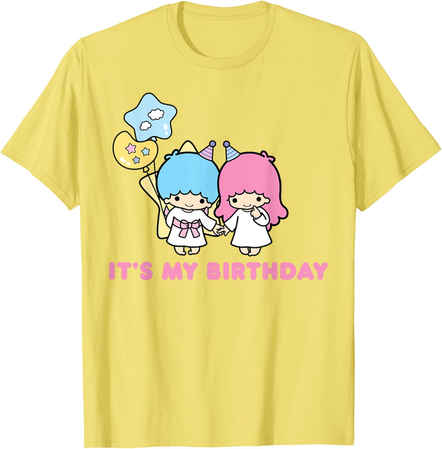 Little Twin Stars Birthday T-Shirt for Kids – Fun and Colorful Design - 21