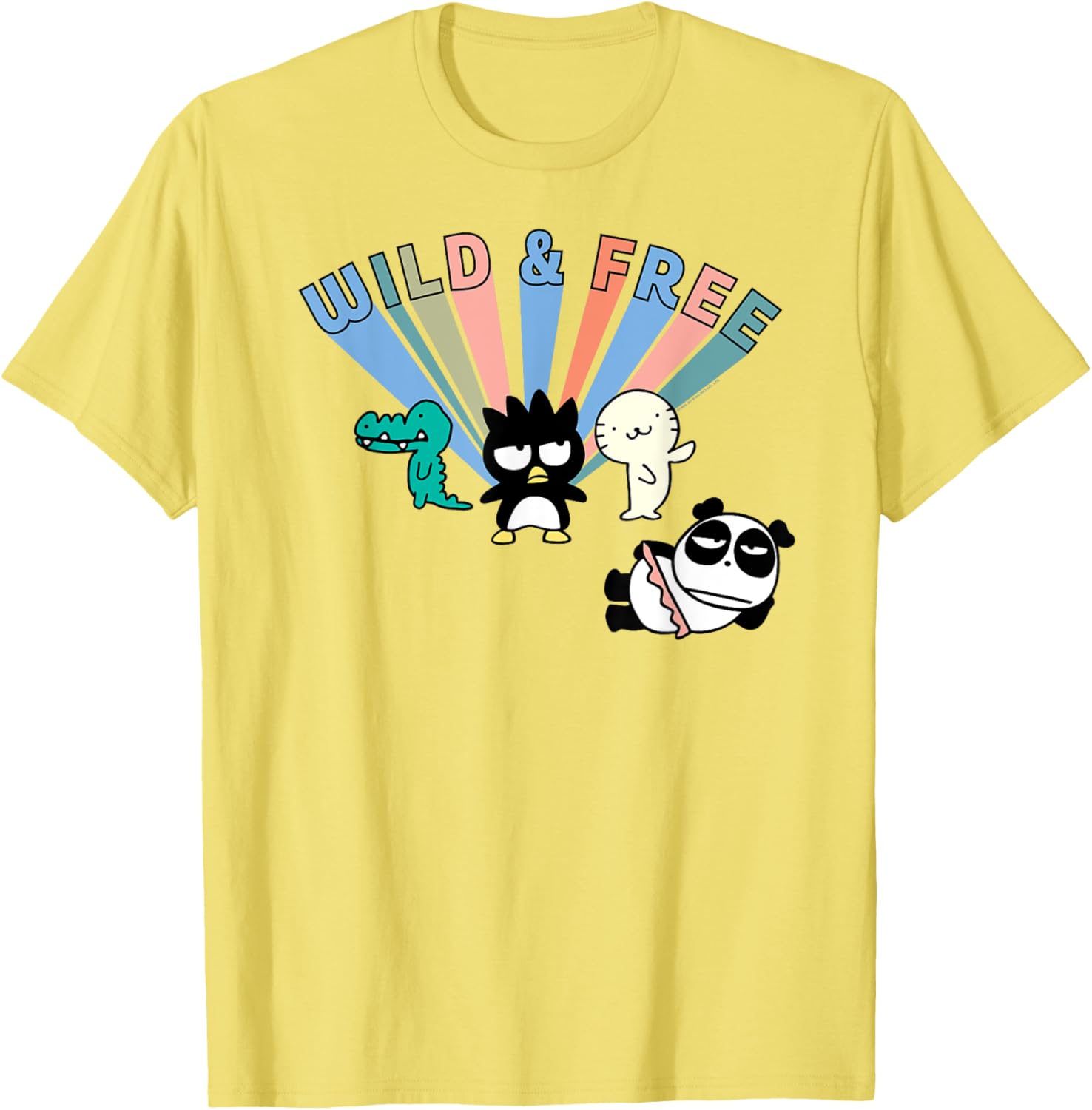 Badtz-Maru Wild and Free T-Shirt - Cute Graphic Tee for Fun Outfits - 8