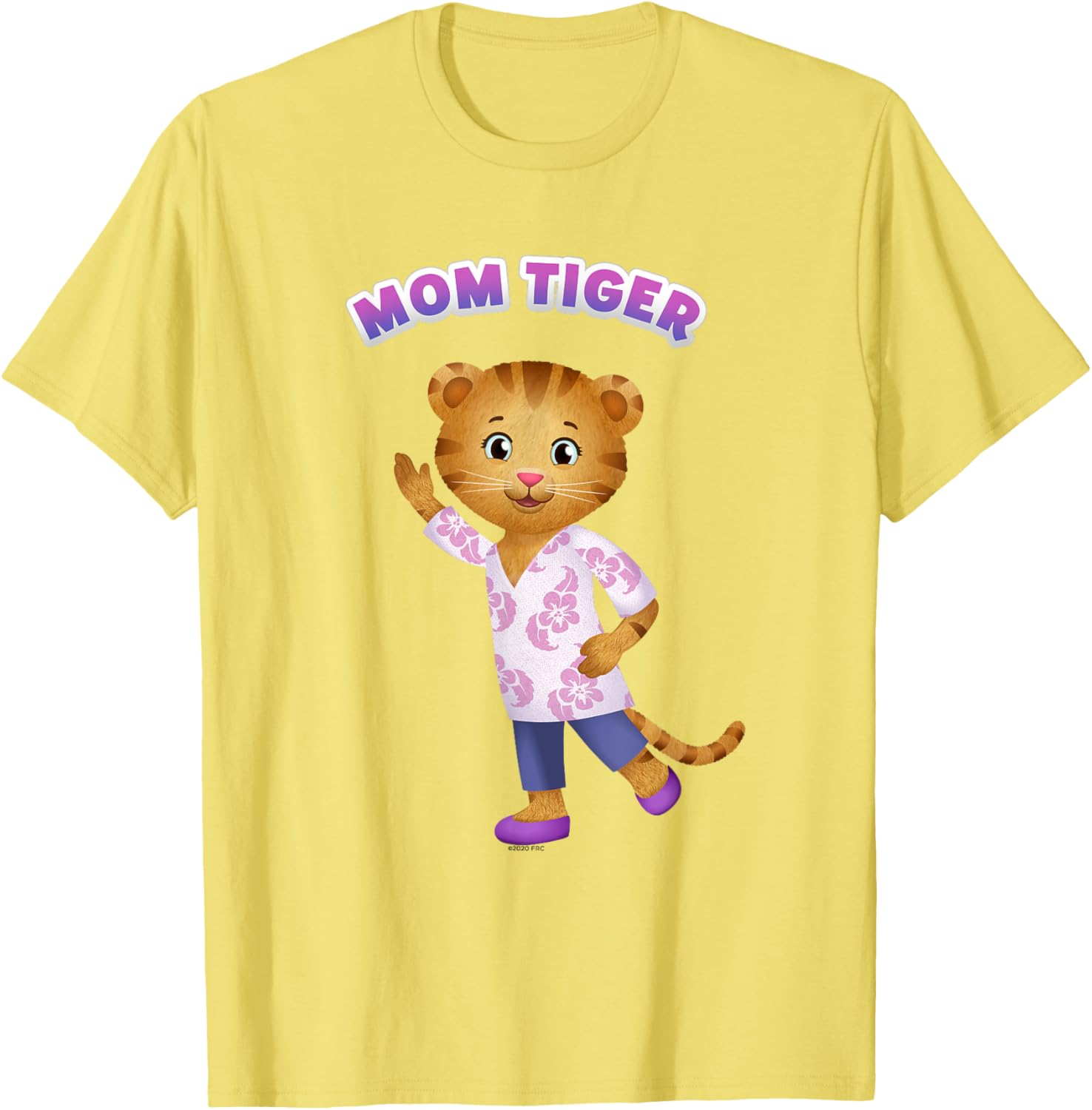 Daniel Tiger's Neighborhood Mom Tiger T-Shirt for Kids and Adults - 13