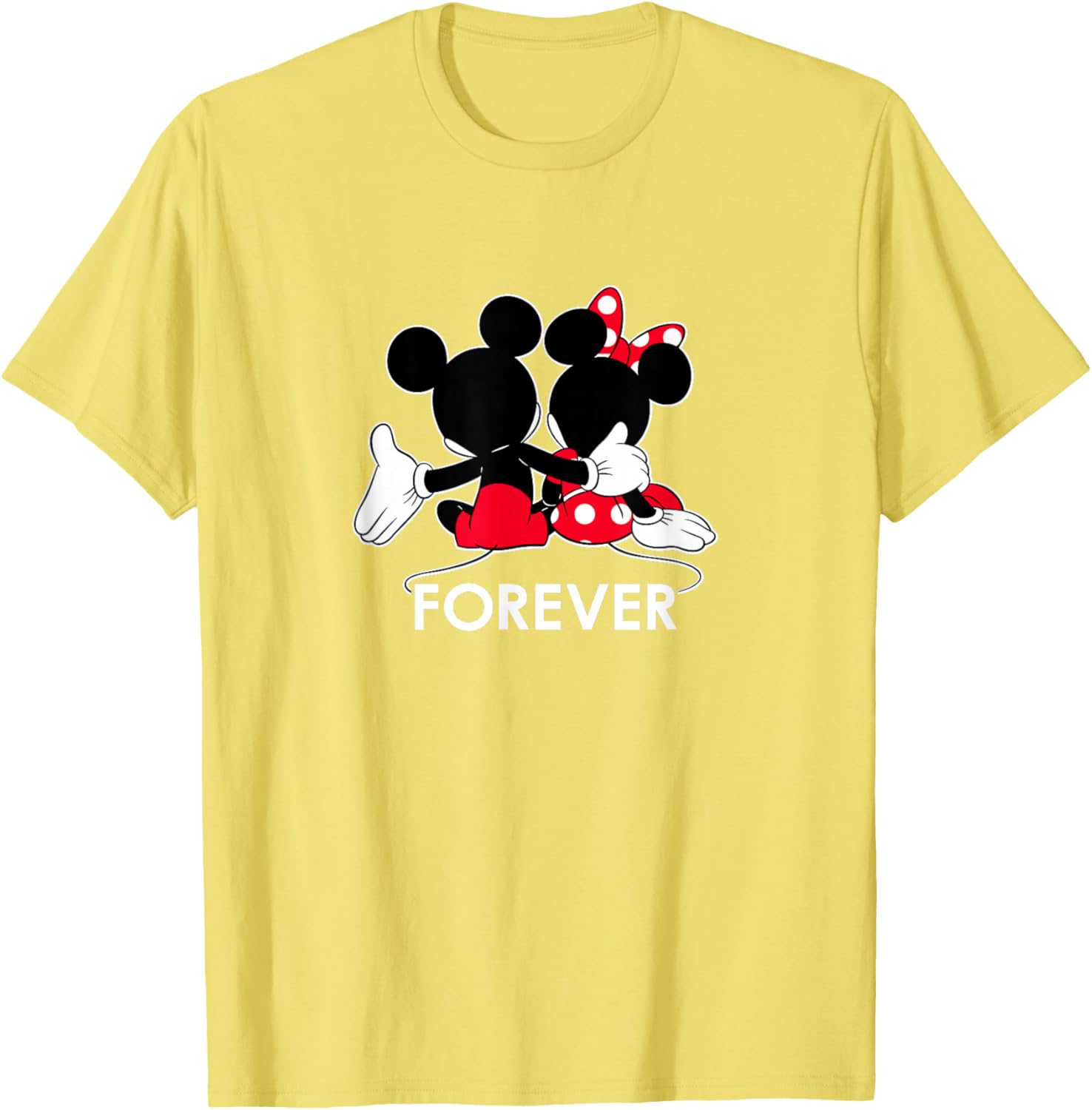 Disney Mickey and Minnie Mouse Silhouette Forever T-Shirt for All Ages - 8