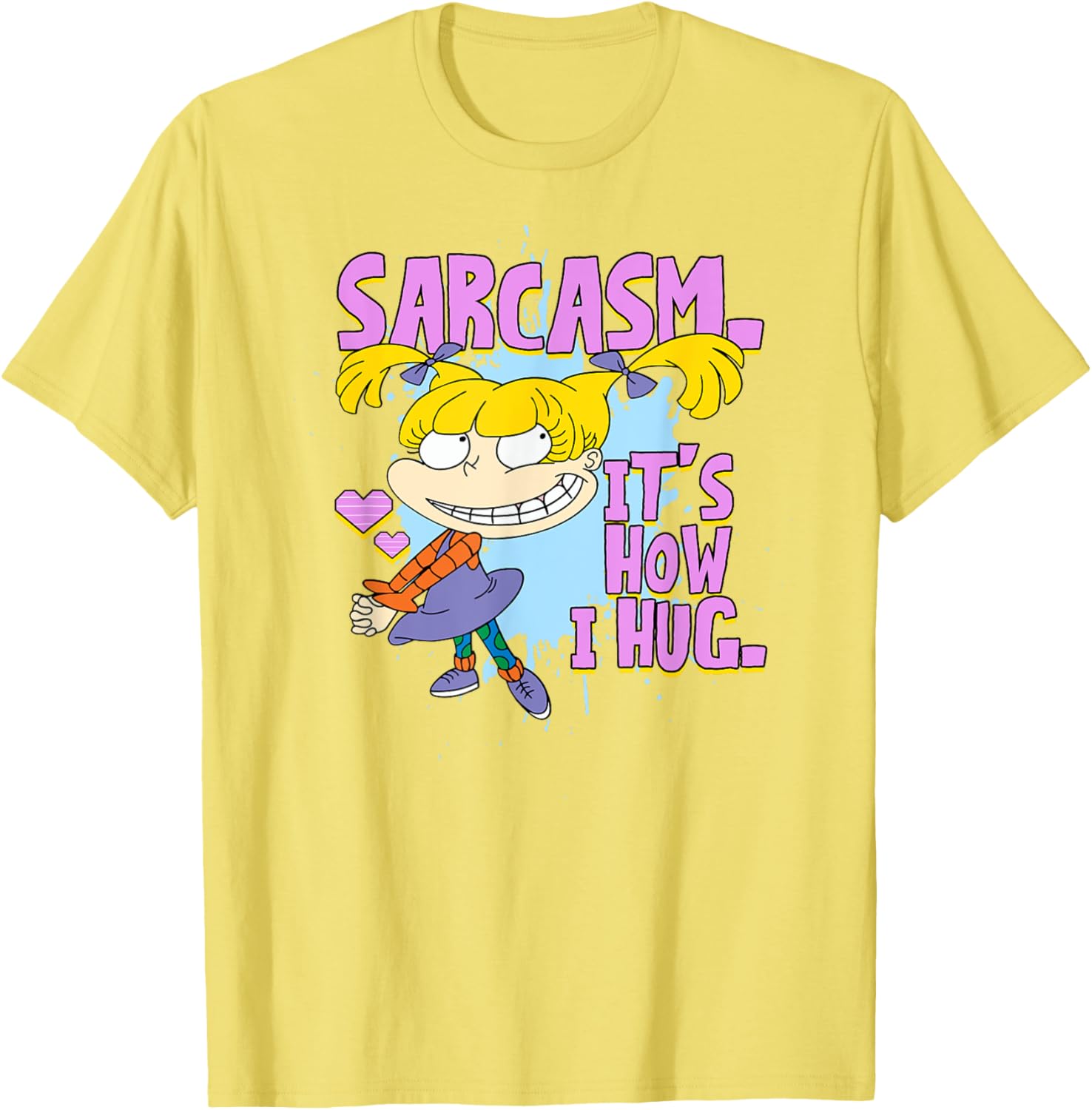 Mademark x Rugrats Angelica Sarcasm T-Shirt for Fun-Loving Fans - 6