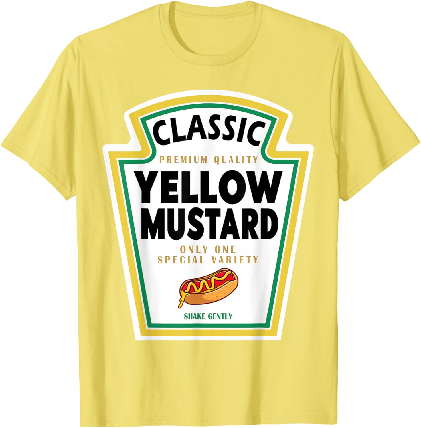 Yellow Mustard DIY Halloween Costume Matching T-Shirt for Groups - 2