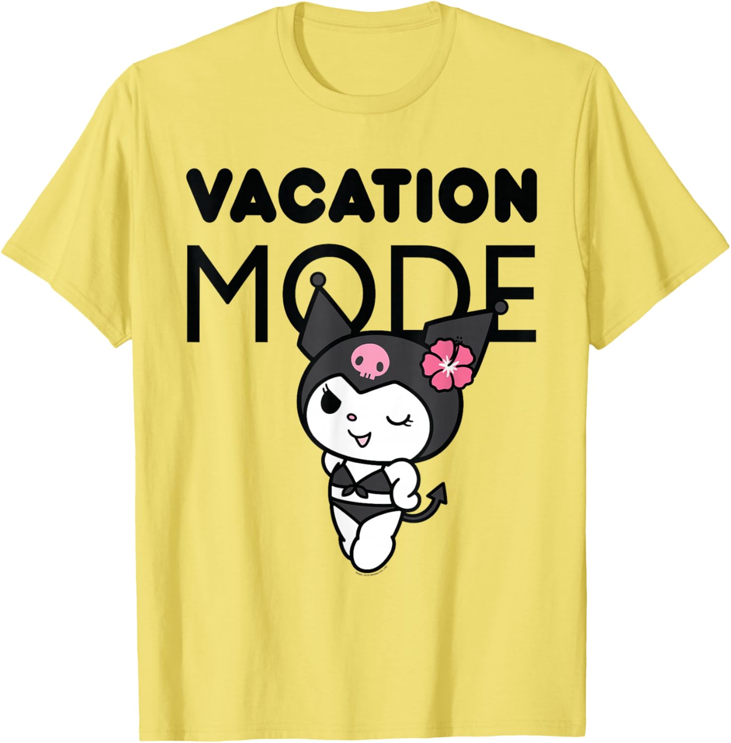 Kuromi Vacation Mode T-Shirt for Fun Summer Outfits and Casual Style - 21
