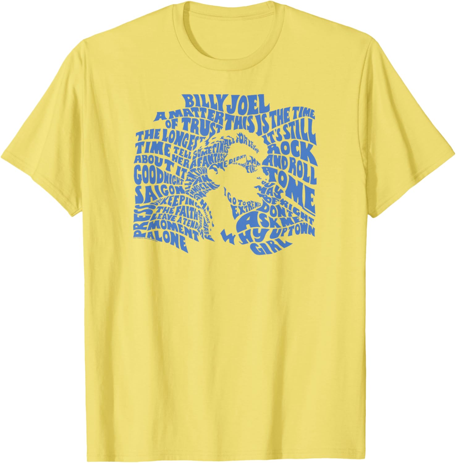 Billy Joel All The Songs T-Shirt for Music Lovers Stylish Apparel - 5