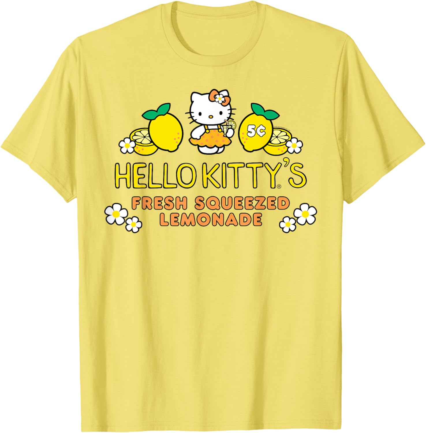 Hello Kitty Summer Lemonade T-Shirt for Fun and Stylish Days - 12