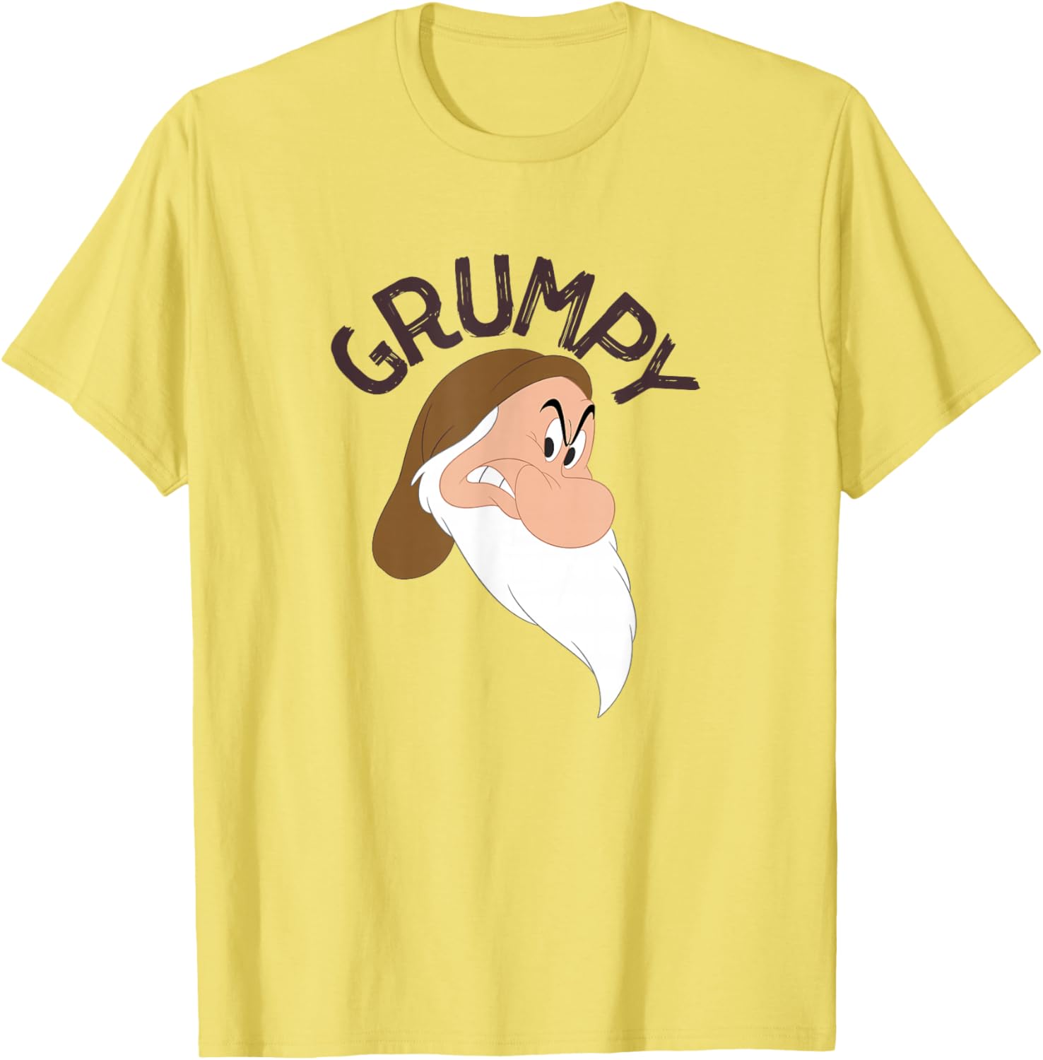 Disney Snow White Grumpy Face T-Shirt for Fun Loving Fans - 14