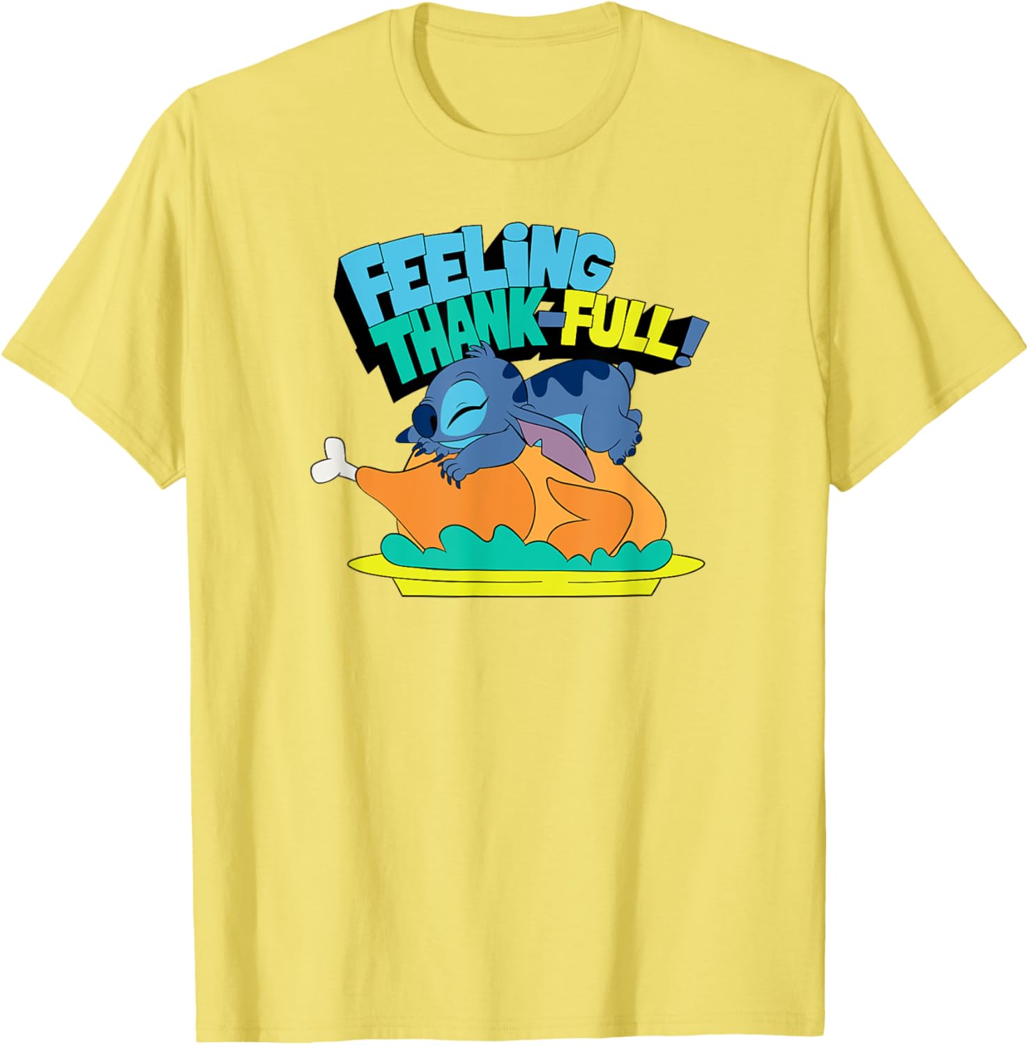 Thanksgiving Turkey Feeling Thank-full T-Shirt for Festive Style - 4