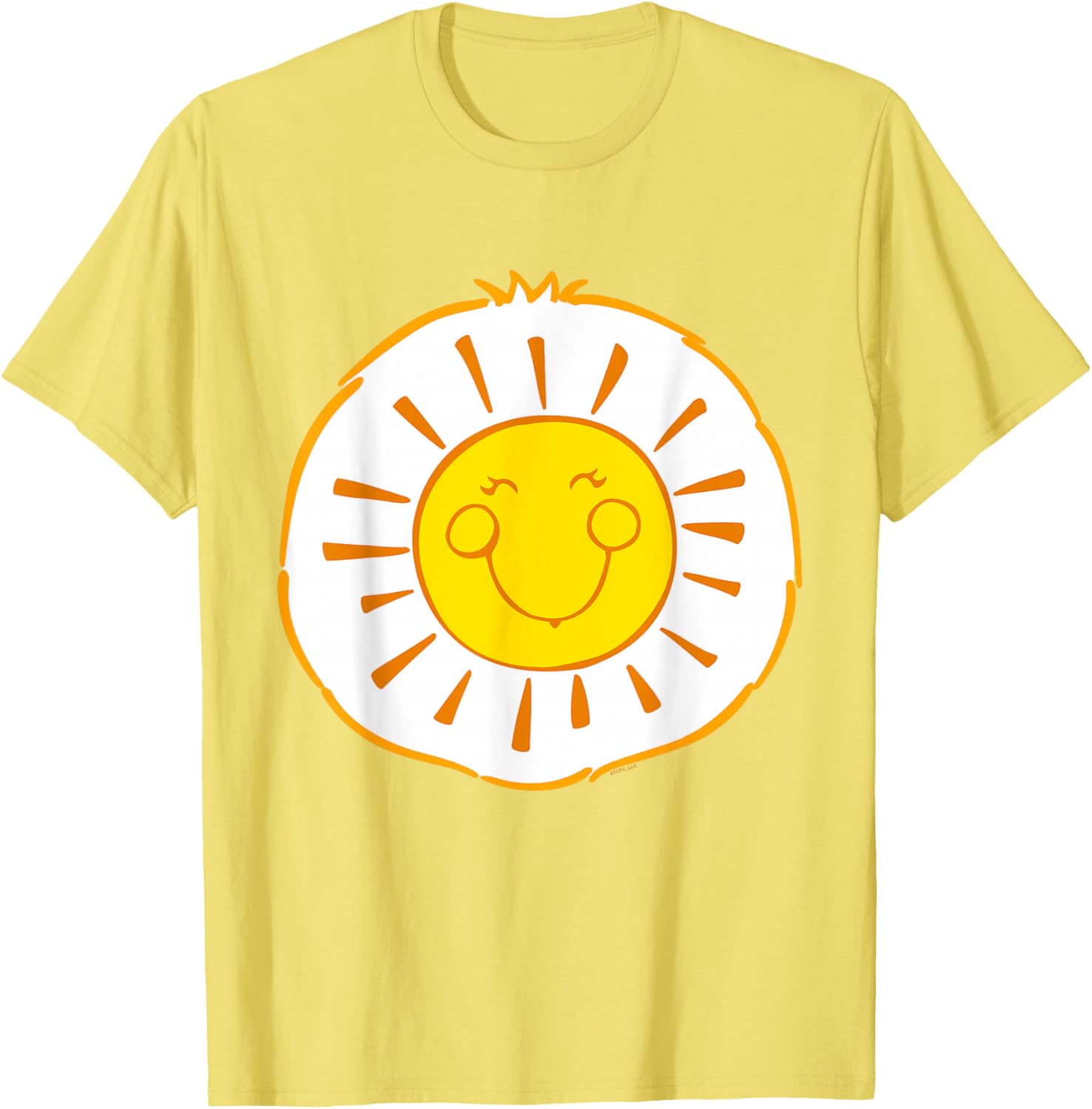 Care Bears Funshine Belly Graphic T-Shirt for Kids and Adults - 1