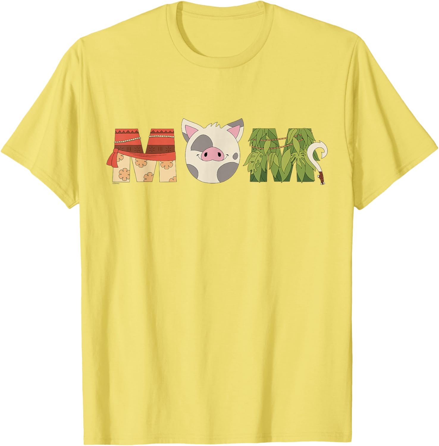 Disney Moana Best Mom T-Shirt featuring Pua and Maui for Mother's Day - 20