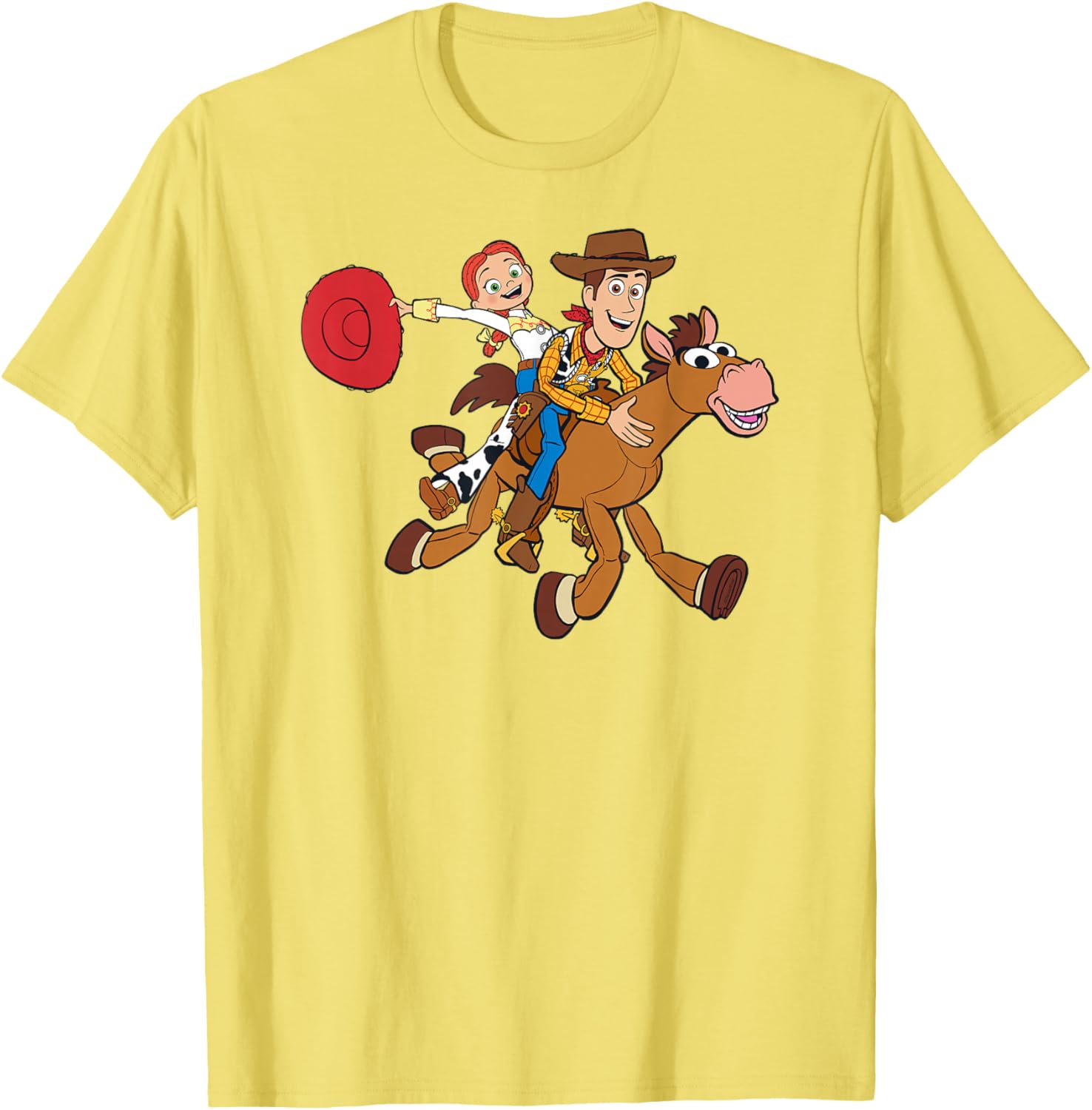 Toy Story Woody Jessie Bullseye T-Shirt Fun Kids Clothing Apparel - 1
