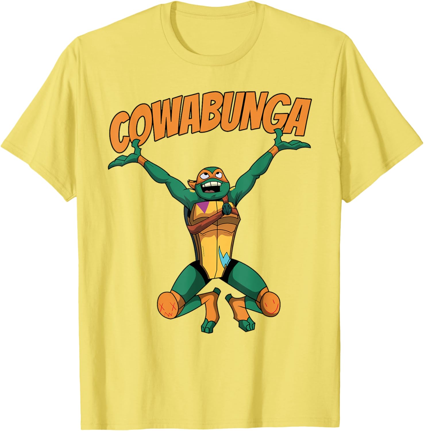 Mademark Teenage Mutant Ninja Turtles Mikey Cowabunga T-Shirt for Kids - 23