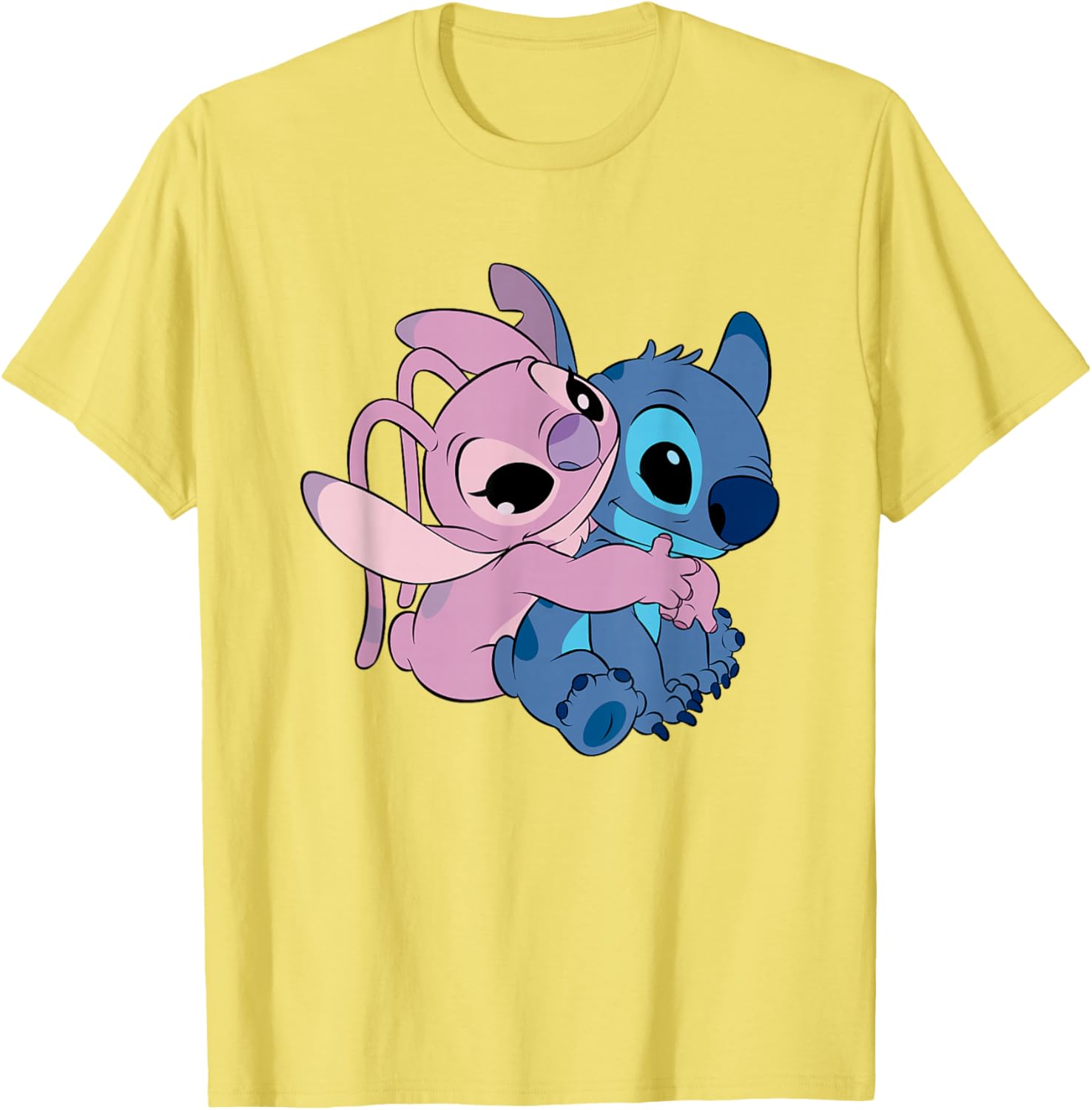Adorable Disney Lilo and Stitch Hugging T-Shirt for Fans and Collectors - 5