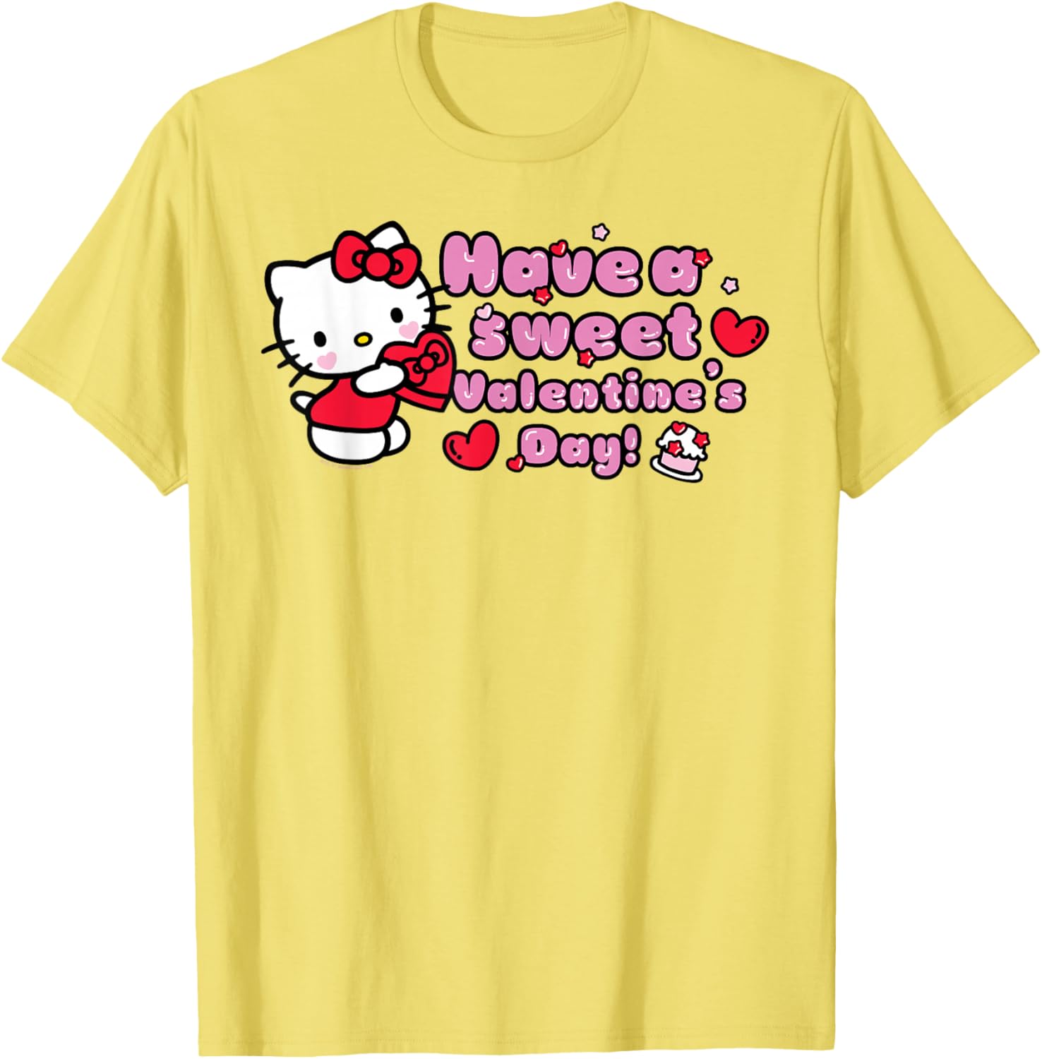 Hello Kitty Valentine's Day T-Shirt Cute and Sweet Gift for Her - 4