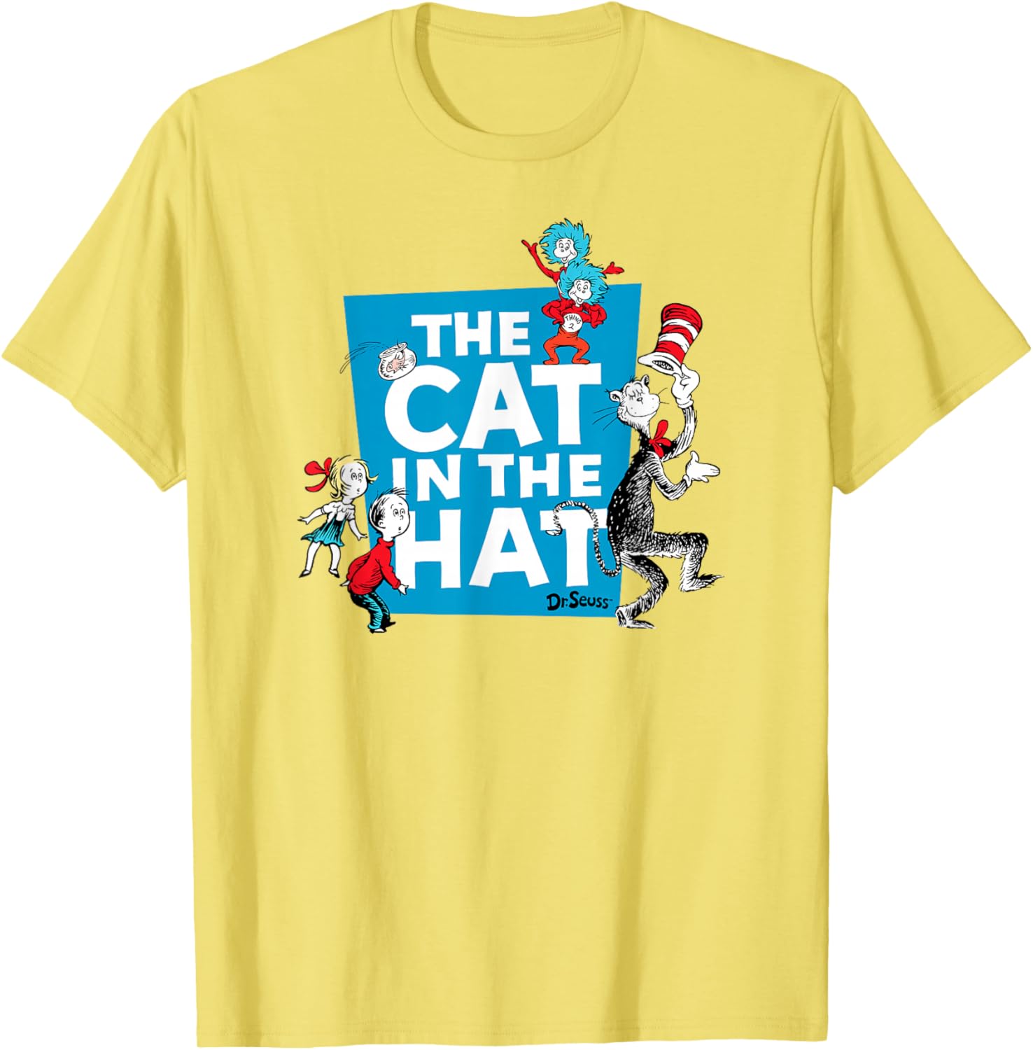 Dr. Seuss Cat in the Hat Characters T-Shirt for Kids and Adults - 18