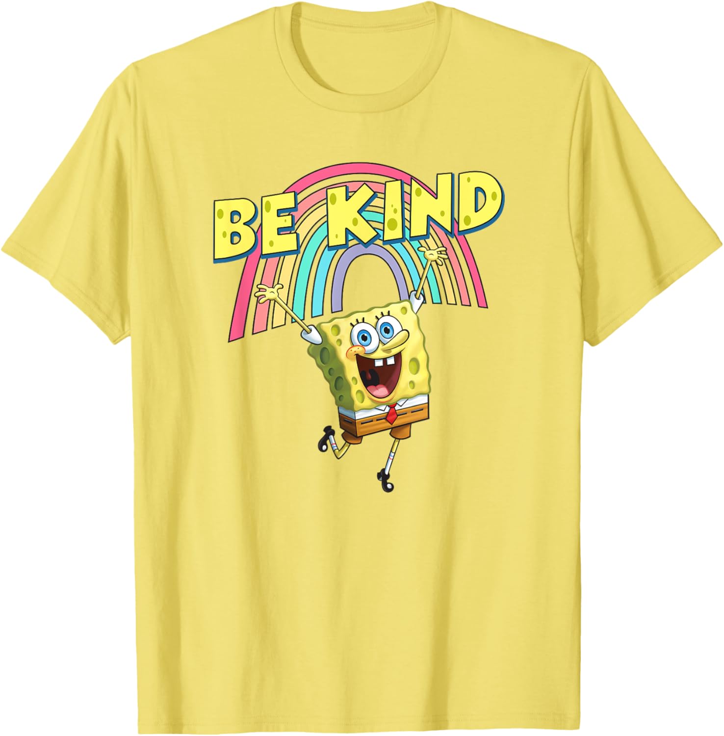 Mademark SpongeBob SquarePants Be Kind Rainbow T-Shirt for Everyone - 2