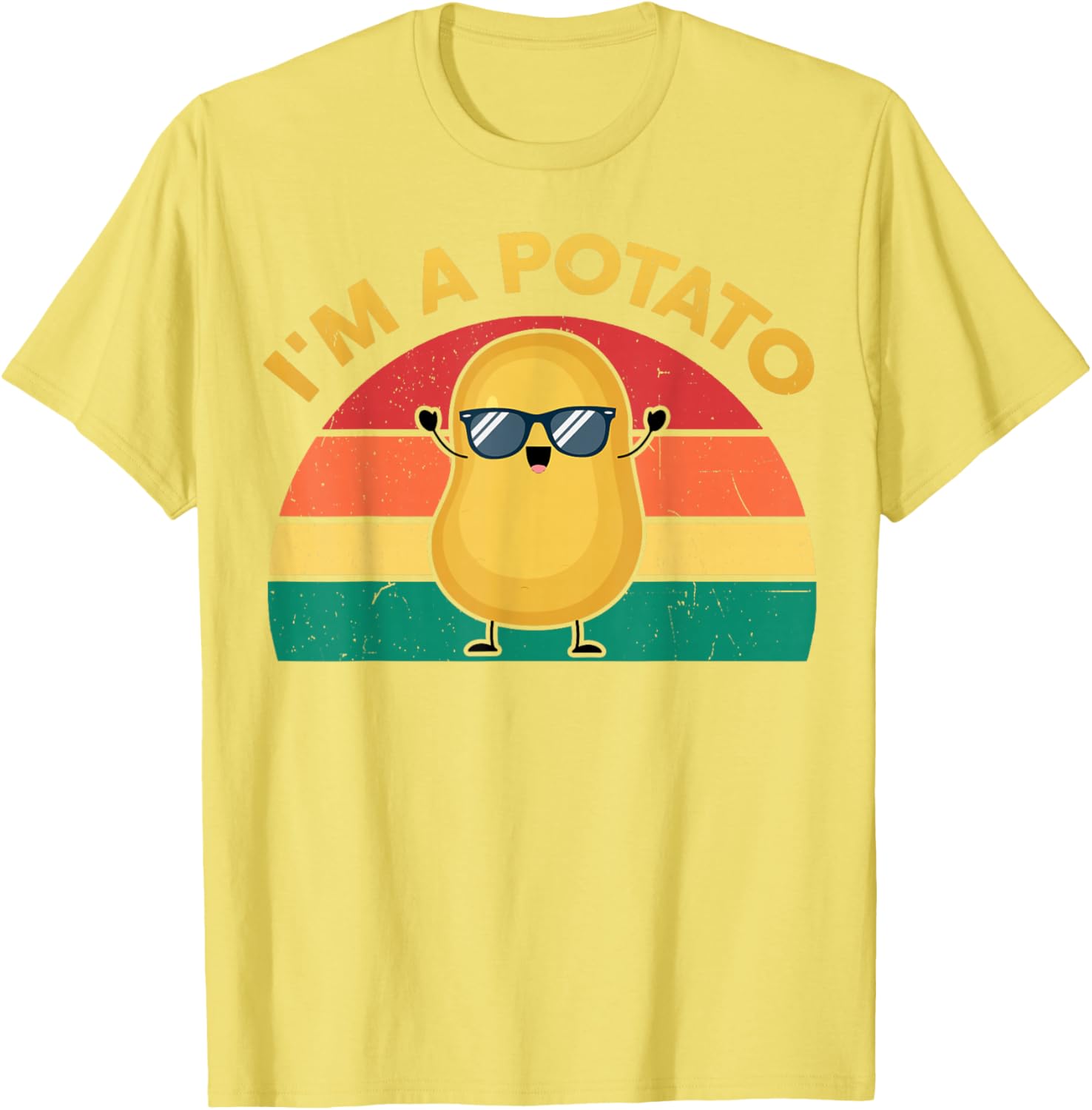 Funny I'm A Potato T-Shirt for Kids - Cute Graphic Tee for Boys and Girls - 23