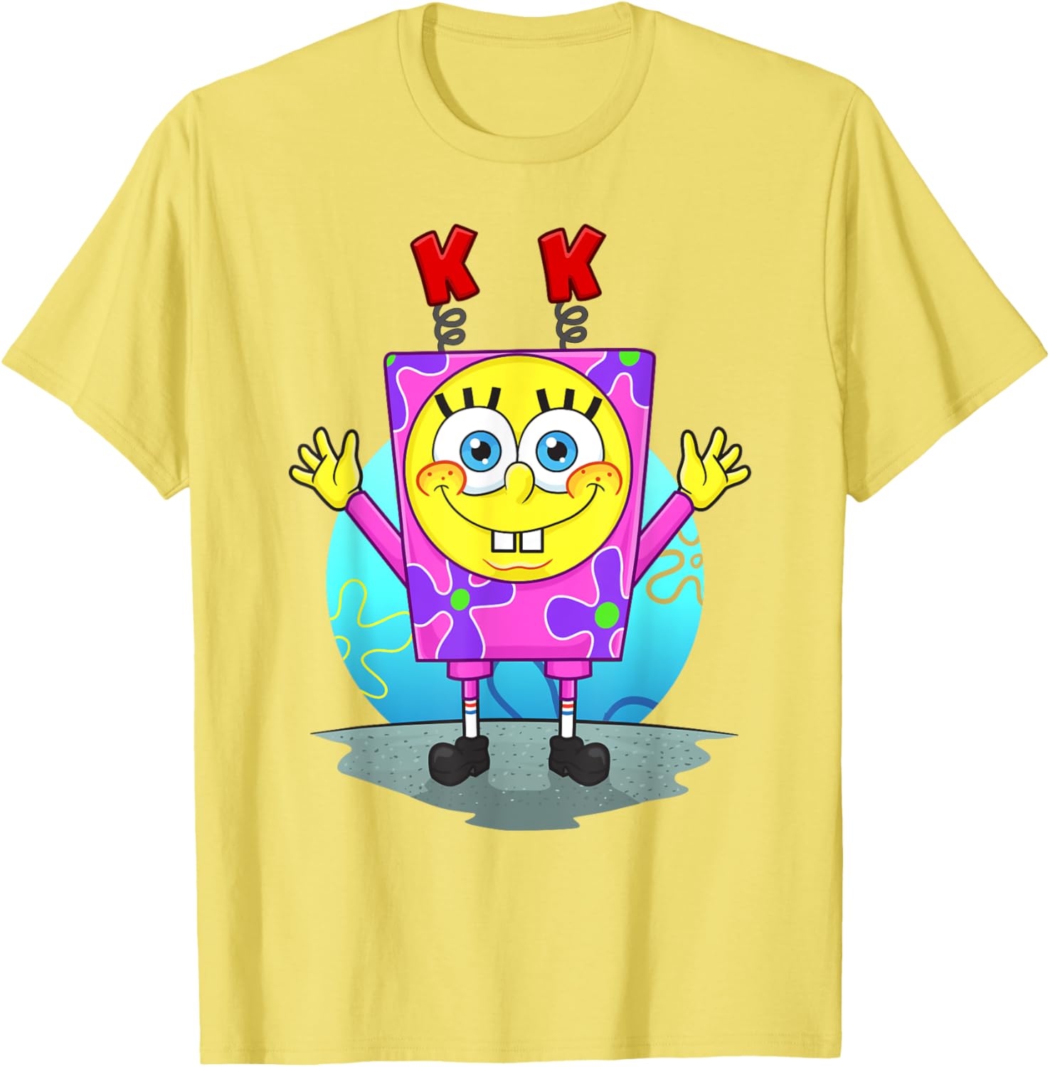 Mademark SpongeBob Kuddly Krab Costume T-Shirt for Fun Dress-Up Days - 3