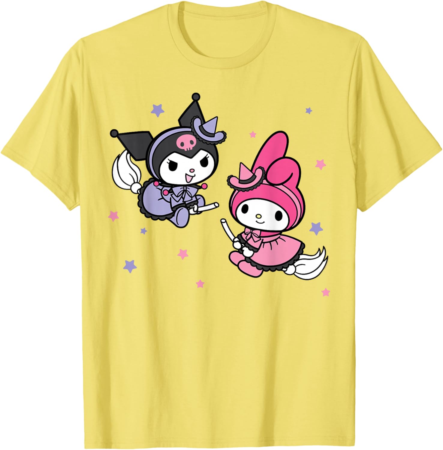 My Melody Kuromi Little Witches Halloween T-Shirt for Kids and Adults - 6