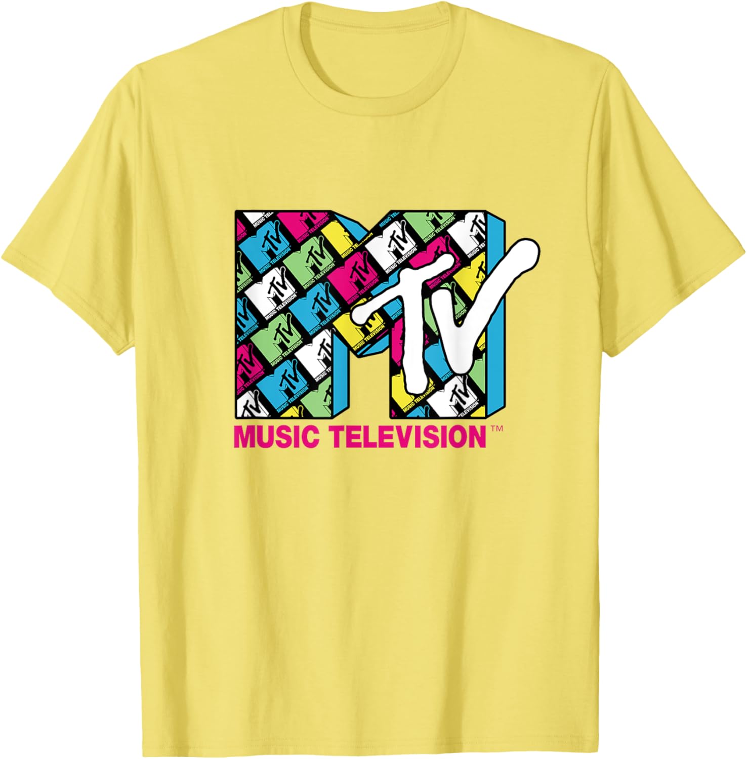 MTV Logo Colorful Mini Logos T-Shirt by Mademark - Trendy Casual Wear - 1