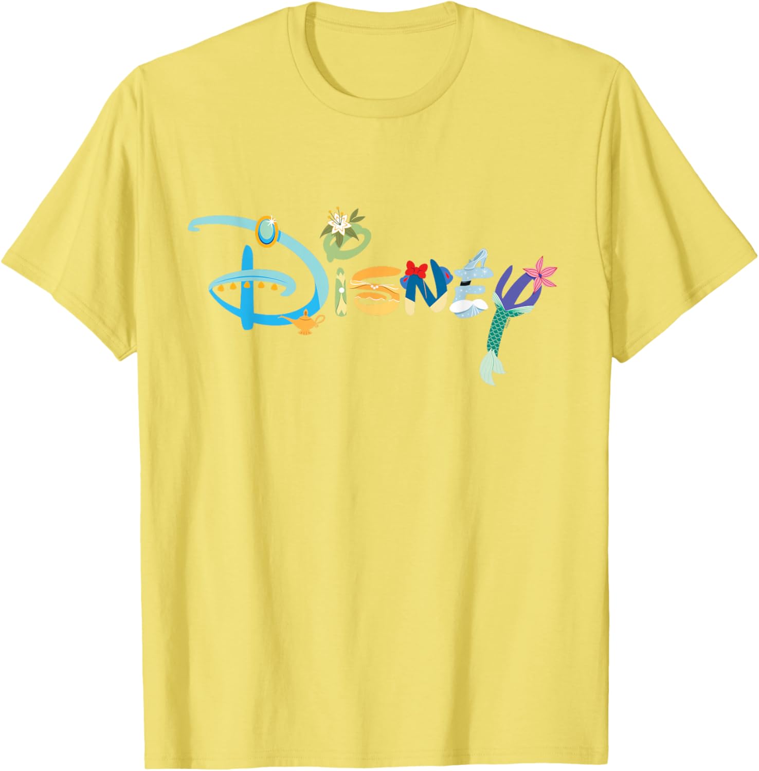 Disney Princess Classic Logo T-Shirt for Kids and Adults, Stylish Gift - 18