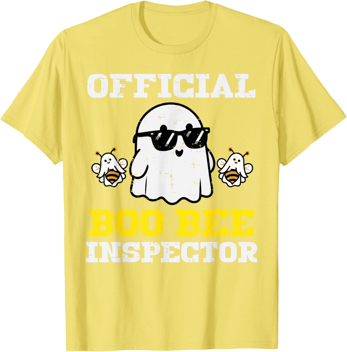 Halloween Boo Bee Inspector Funny Costume Tee for Men and Women - 22
