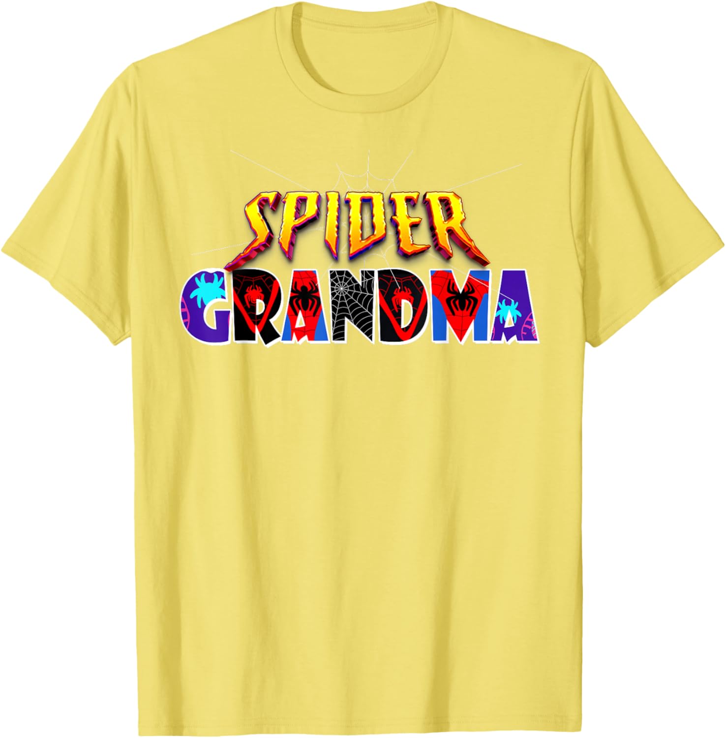 Cute Spider Grandma Shirt for Birthday Mothers Day and Halloween Fun - 9