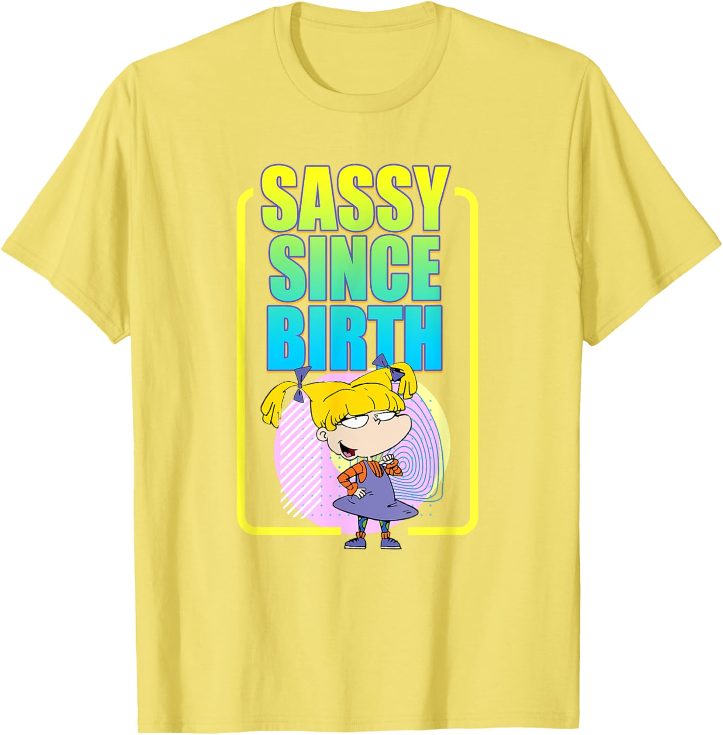 Sassy Since Birth Angelica T-Shirt from Mademark x Rugrats Collection - 5