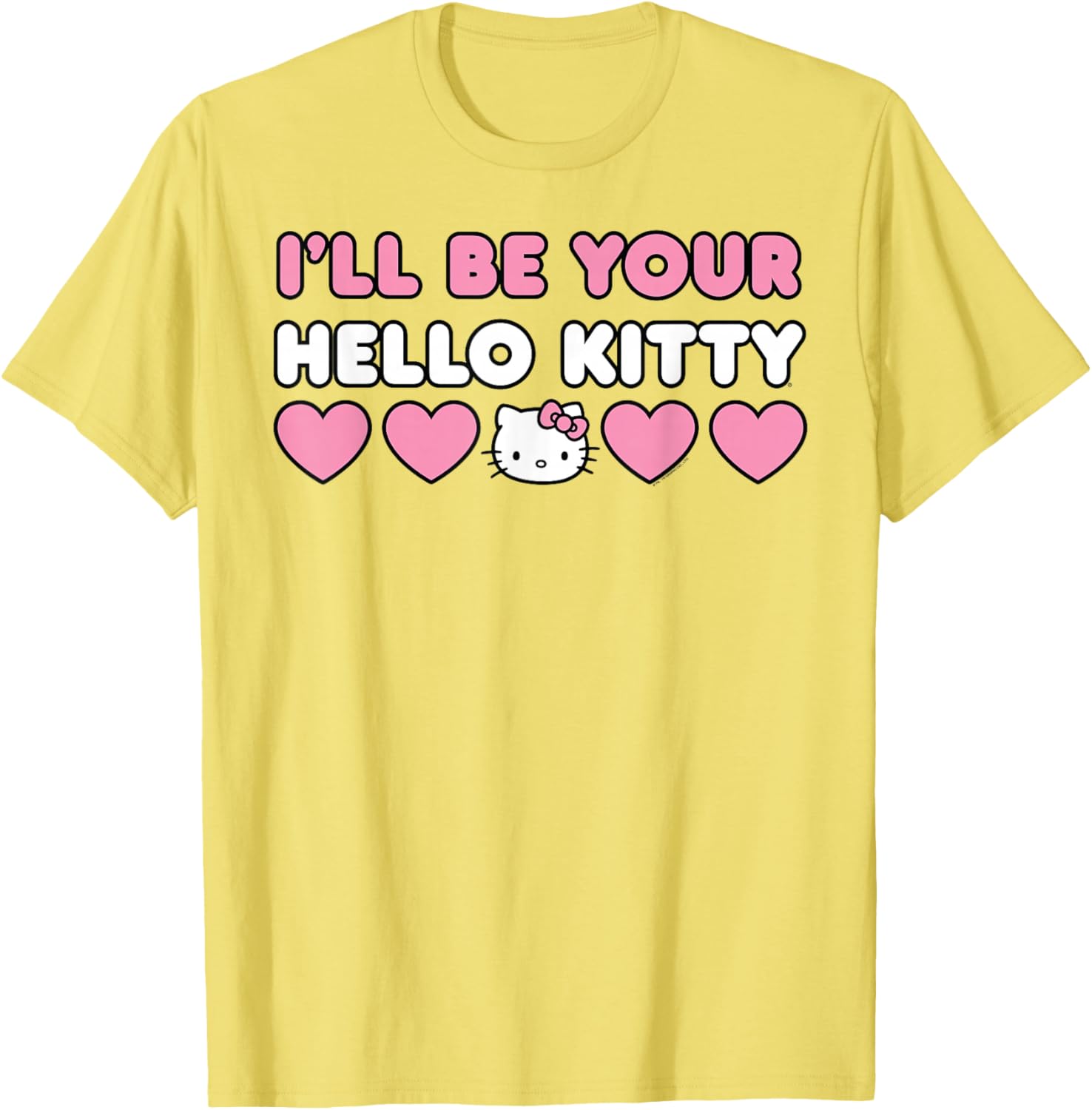 Cute Hello Kitty Couples Matching Valentine's Day T-Shirt for Lovers - 22