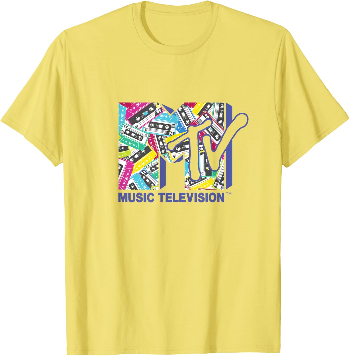 Mademark x MTV 80s Logo T-Shirt with Classic Tapes - Retro Style Apparel - 15