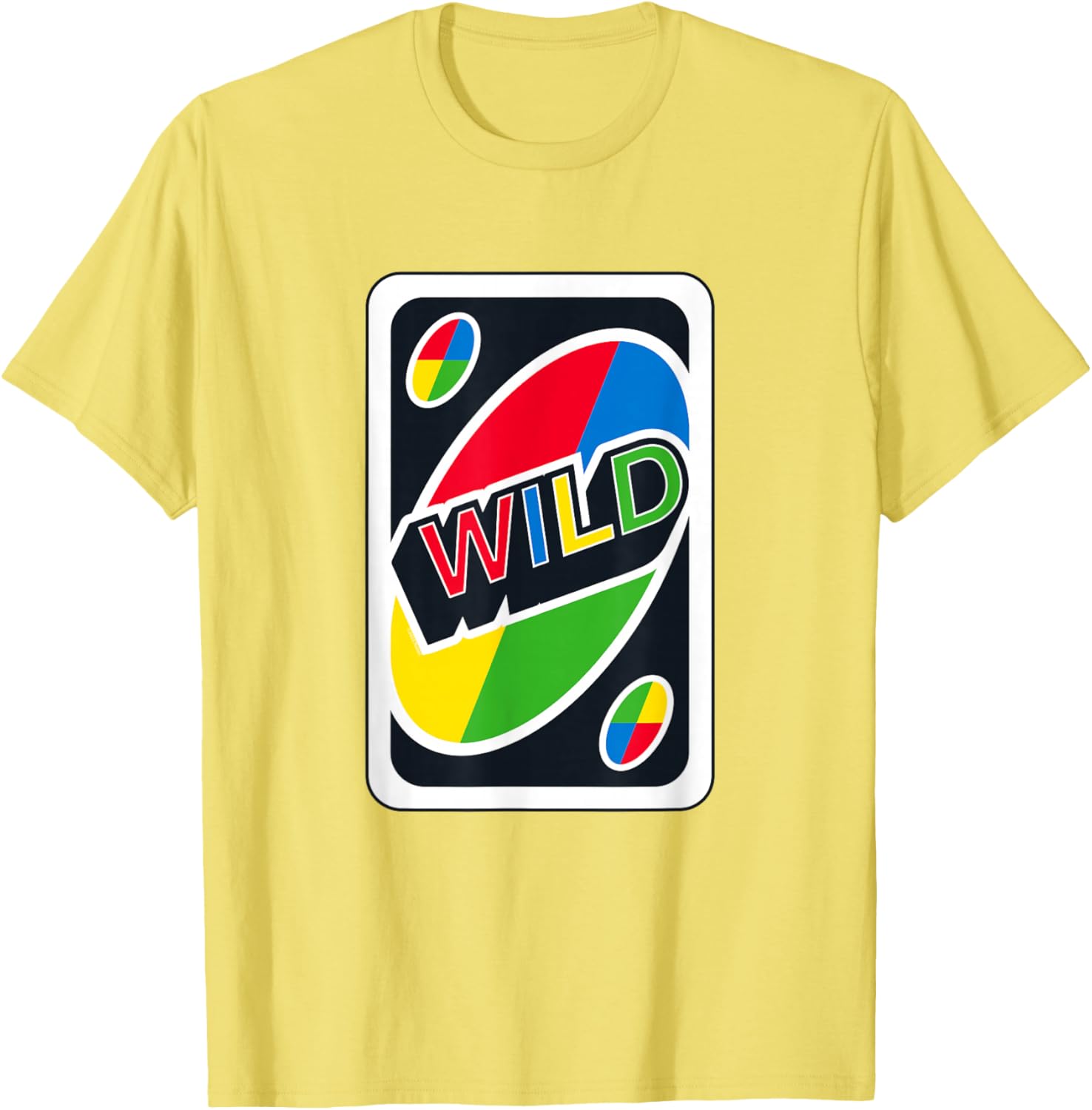 UNO Wild Card T-Shirt Fun Graphic Tee for Gamers and Casual Wear - 18