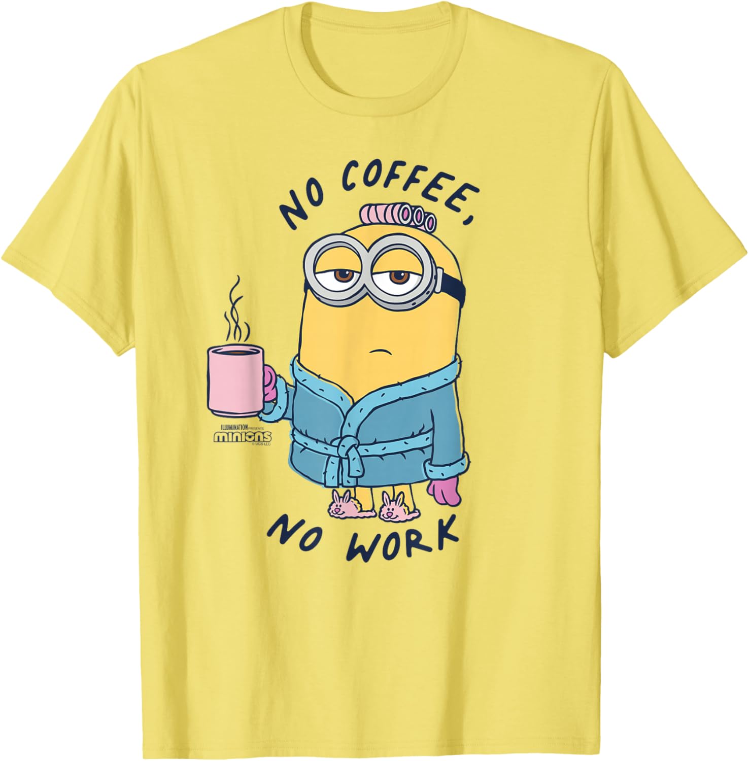 Minions Dave No Coffee No Work T-Shirt Fun Graphic Tee for Fans - 2