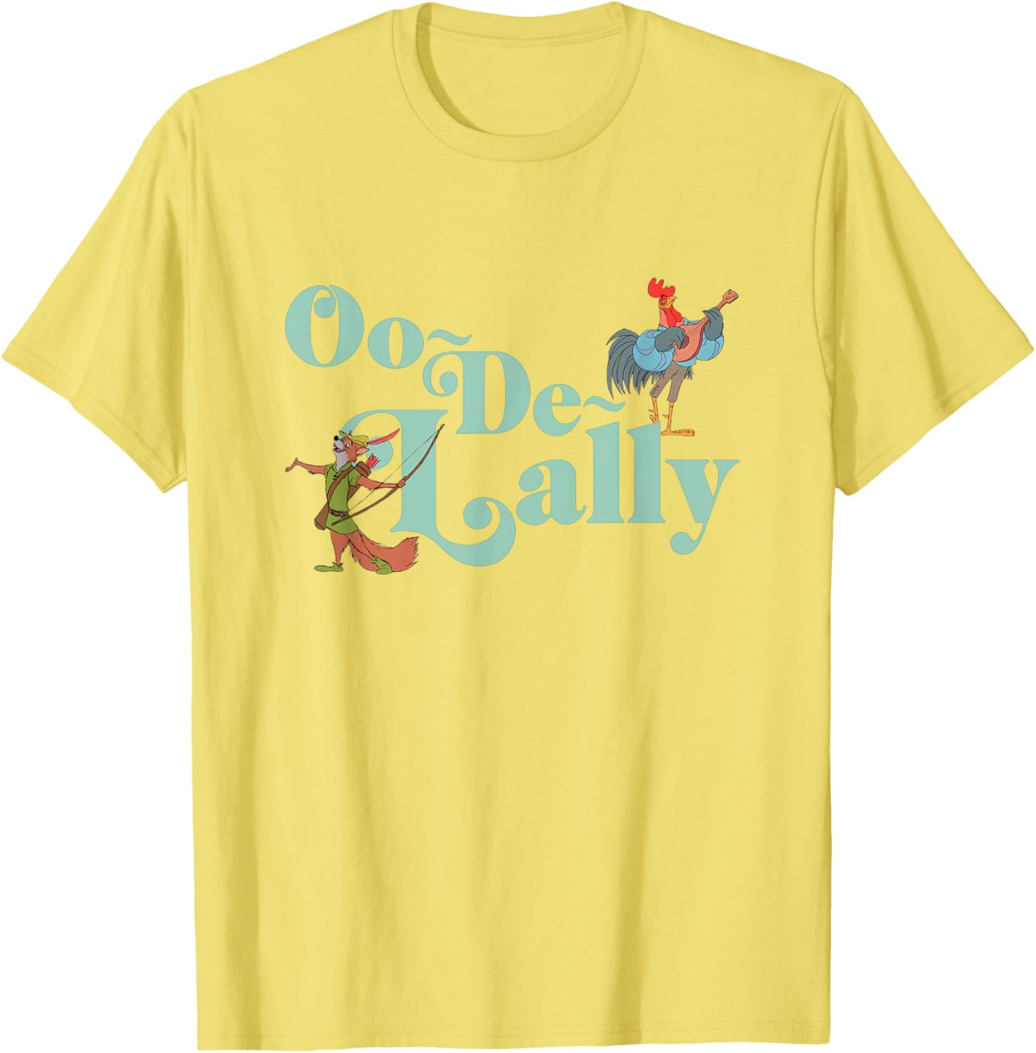 Disney Robin Hood Oo-De-Lally Quote T-Shirt for Fans and Collectors - 7