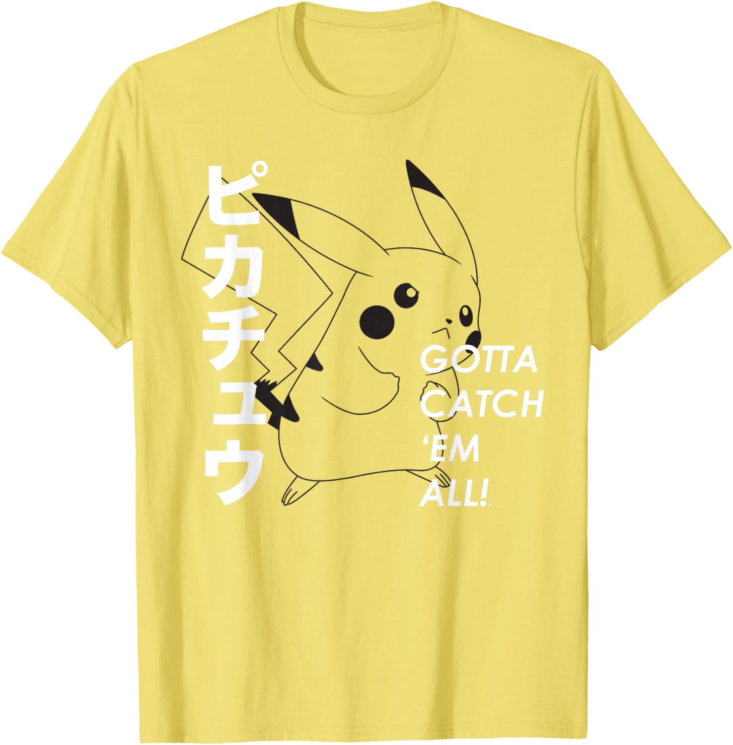 Pikachu Gotta Catch Em T-Shirt for Fans of Pokémon Adventure Apparel - 2