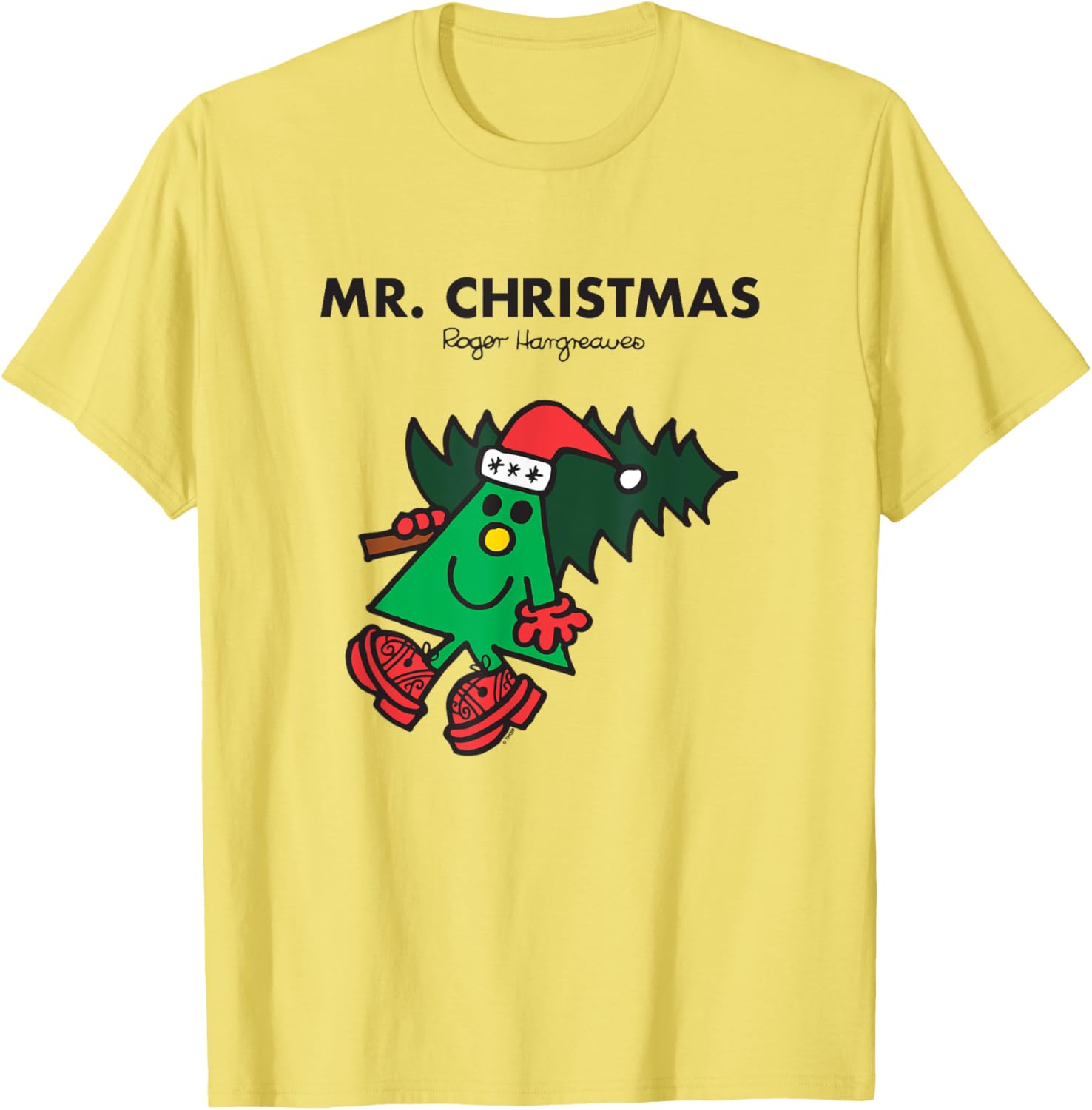 Mr. Men Mr. Christmas T-Shirt Fun Holiday Apparel for Kids and Adults - 7