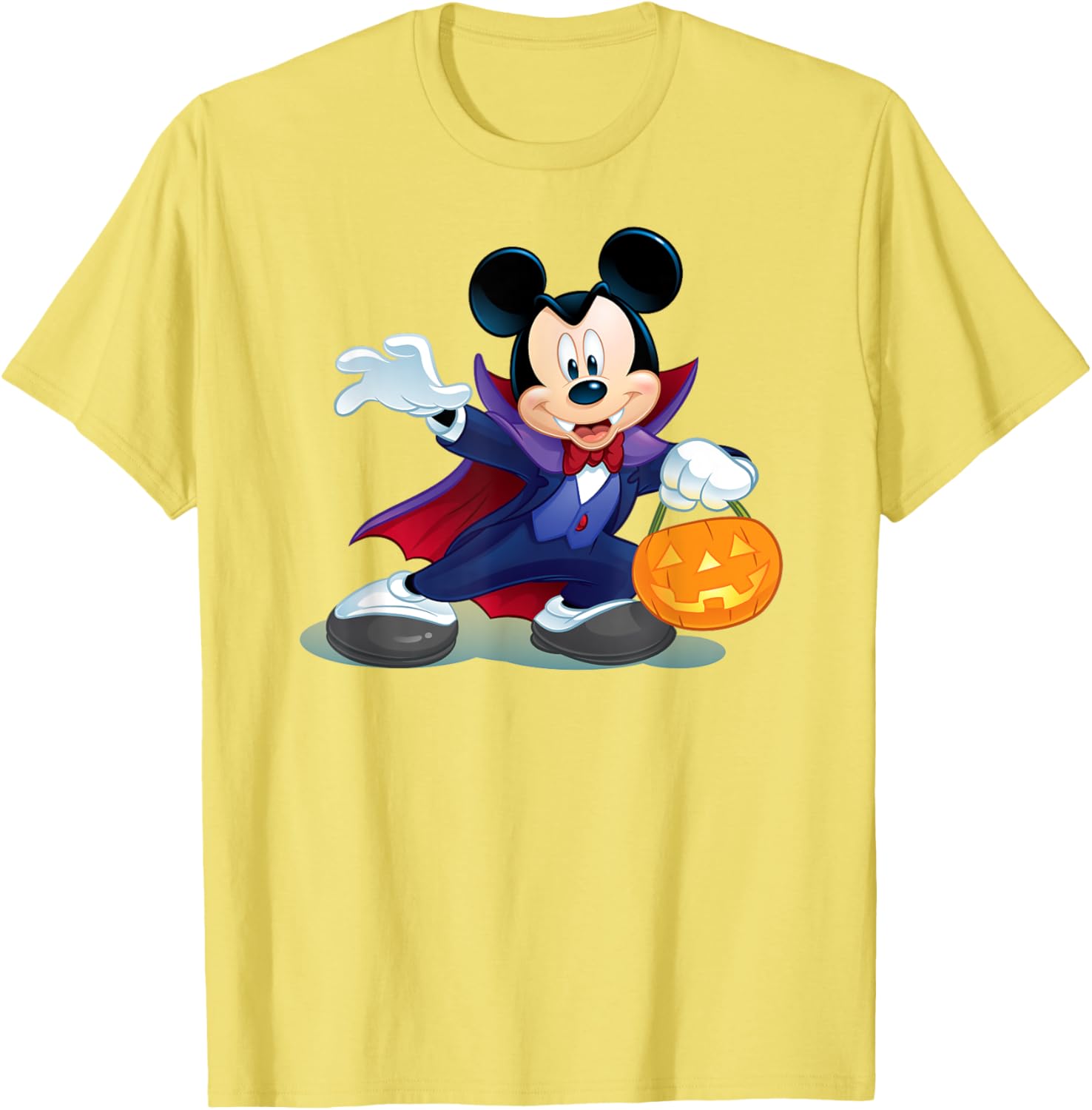 Disney Halloween Mickey Mouse Vampire T-Shirt for Fun Holiday Style - 13