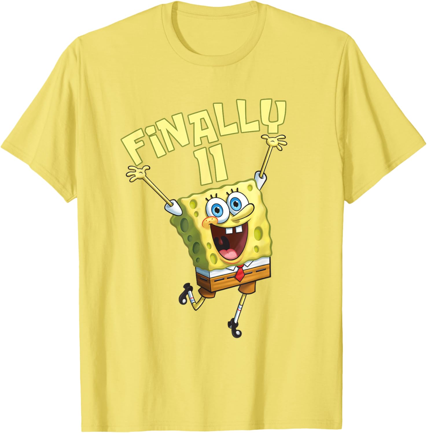 Mademark x SpongeBob SquarePants 11th Birthday T-Shirt for Kids - 5